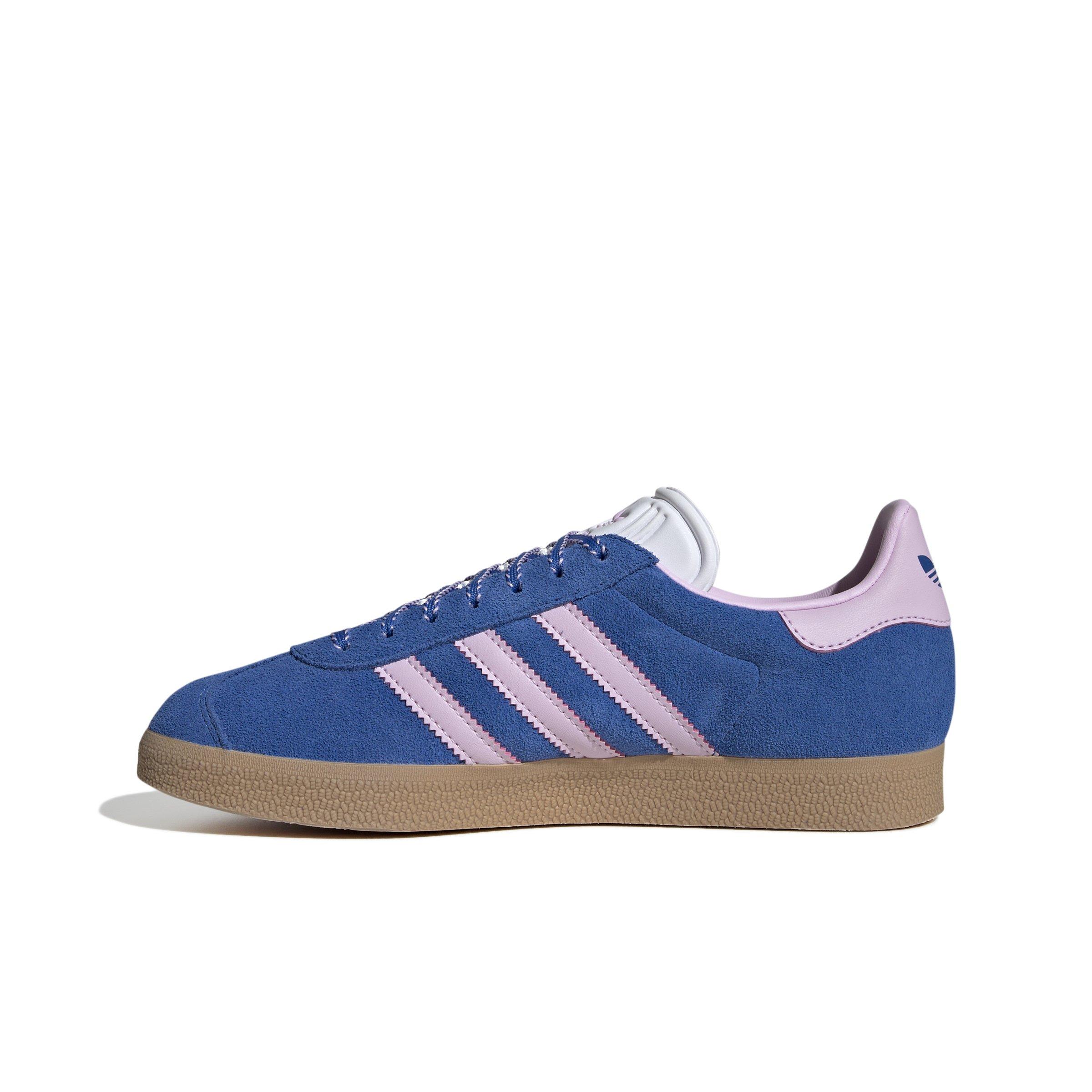 adidas Originals Gazelle "Blue/Orchid Fusion/Gum 3" Women's Shoe - BLUE/ORCHID/GUM Thumbnail View 2
