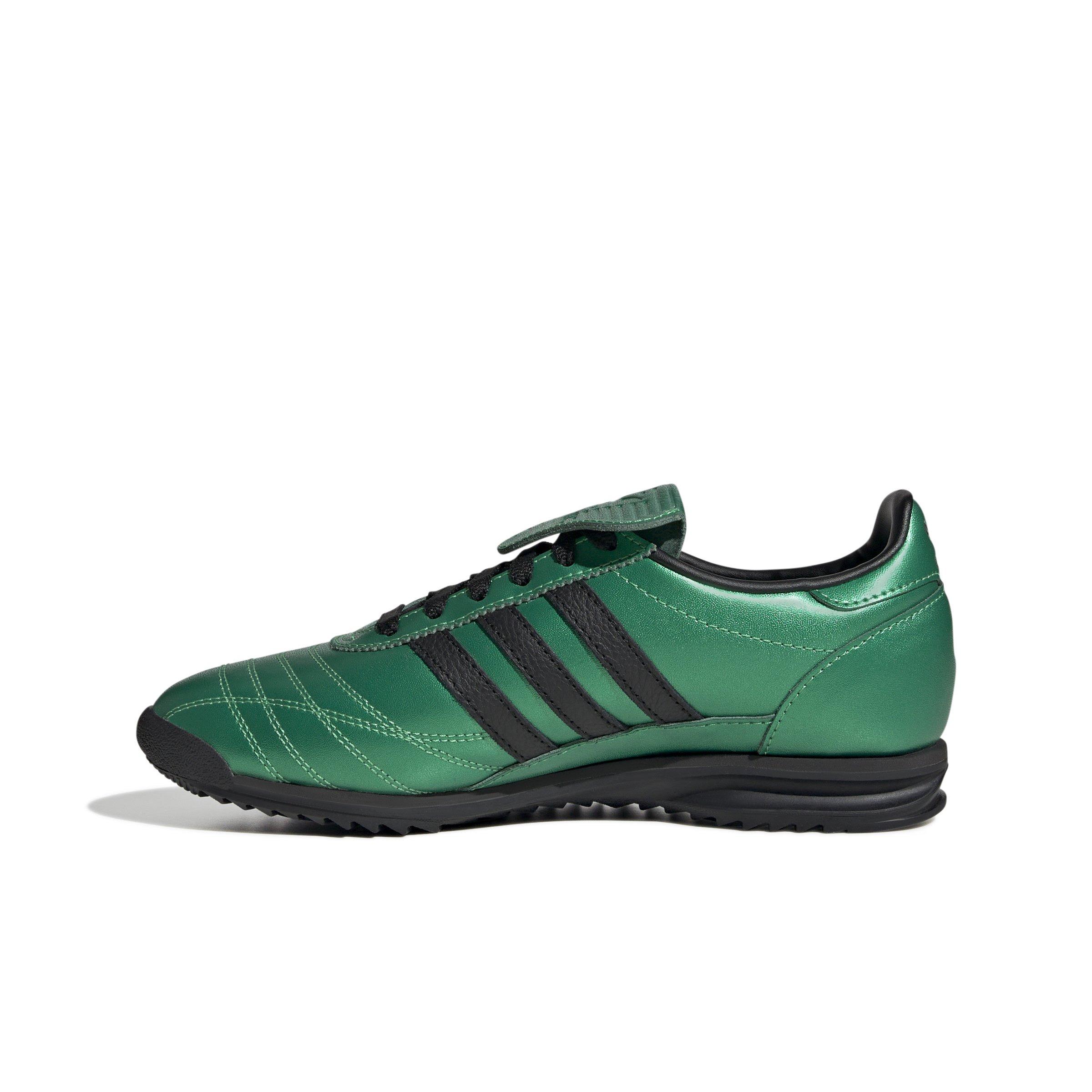 adidas Originals SL 72 "Semi Screaming Green/Core Black/Core Black" Women's Shoe - GREEN/BLACK/BLACK Thumbnail View 2
