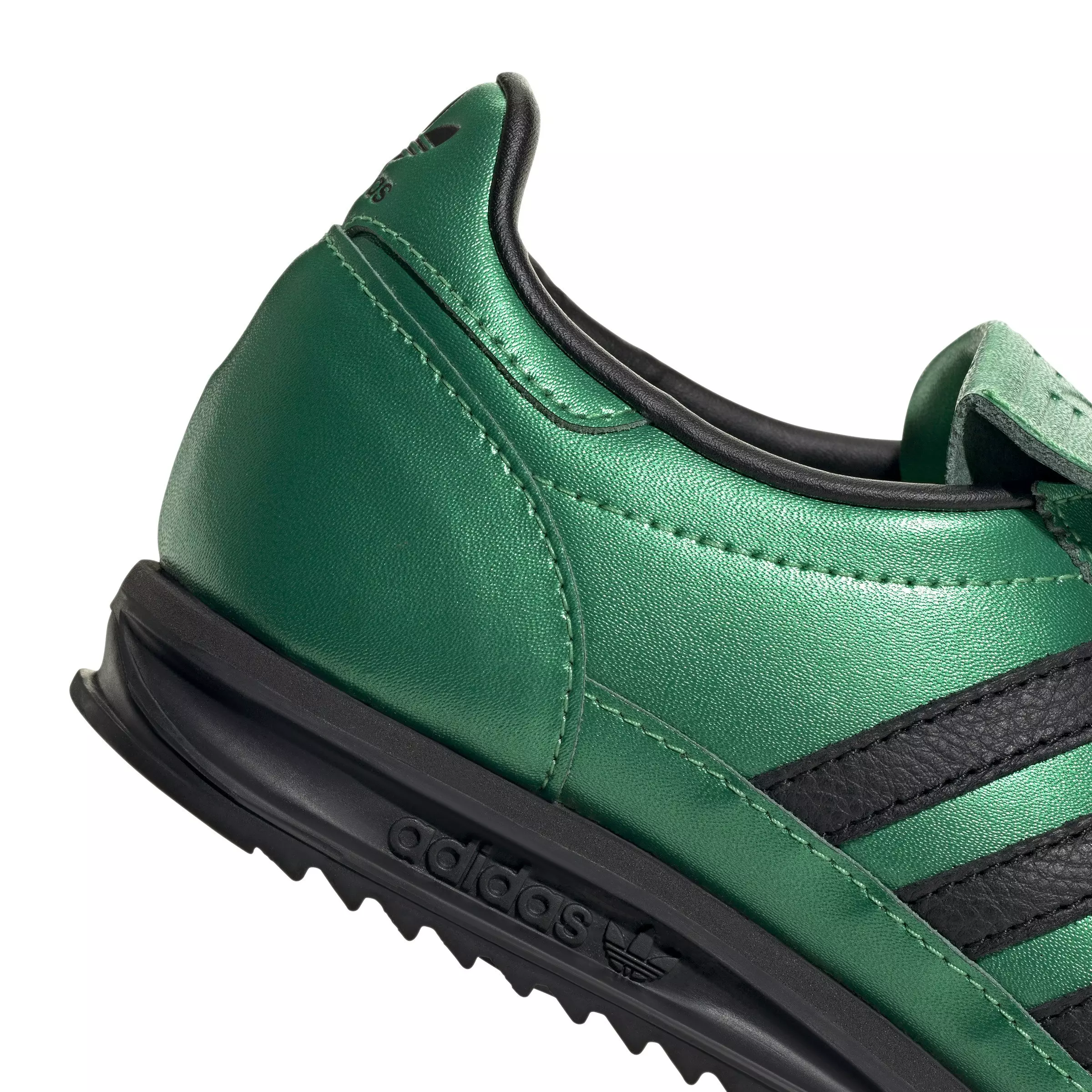 adidas Originals SL 72 "Semi Screaming Green/Core Black/Core Black" Women's Shoe - GREEN/BLACK/BLACK