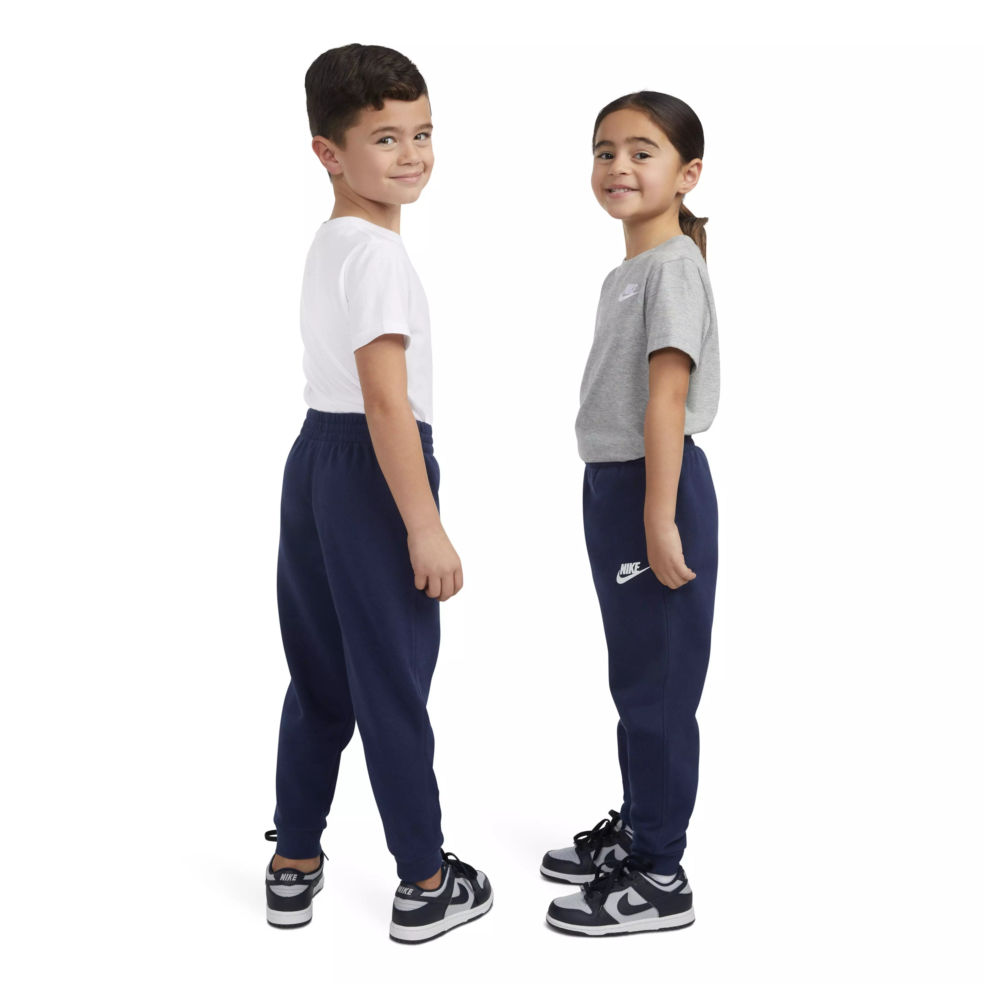 Nike Little Kids' Sportswear Club Fleece Joggers - Navy - NAVY