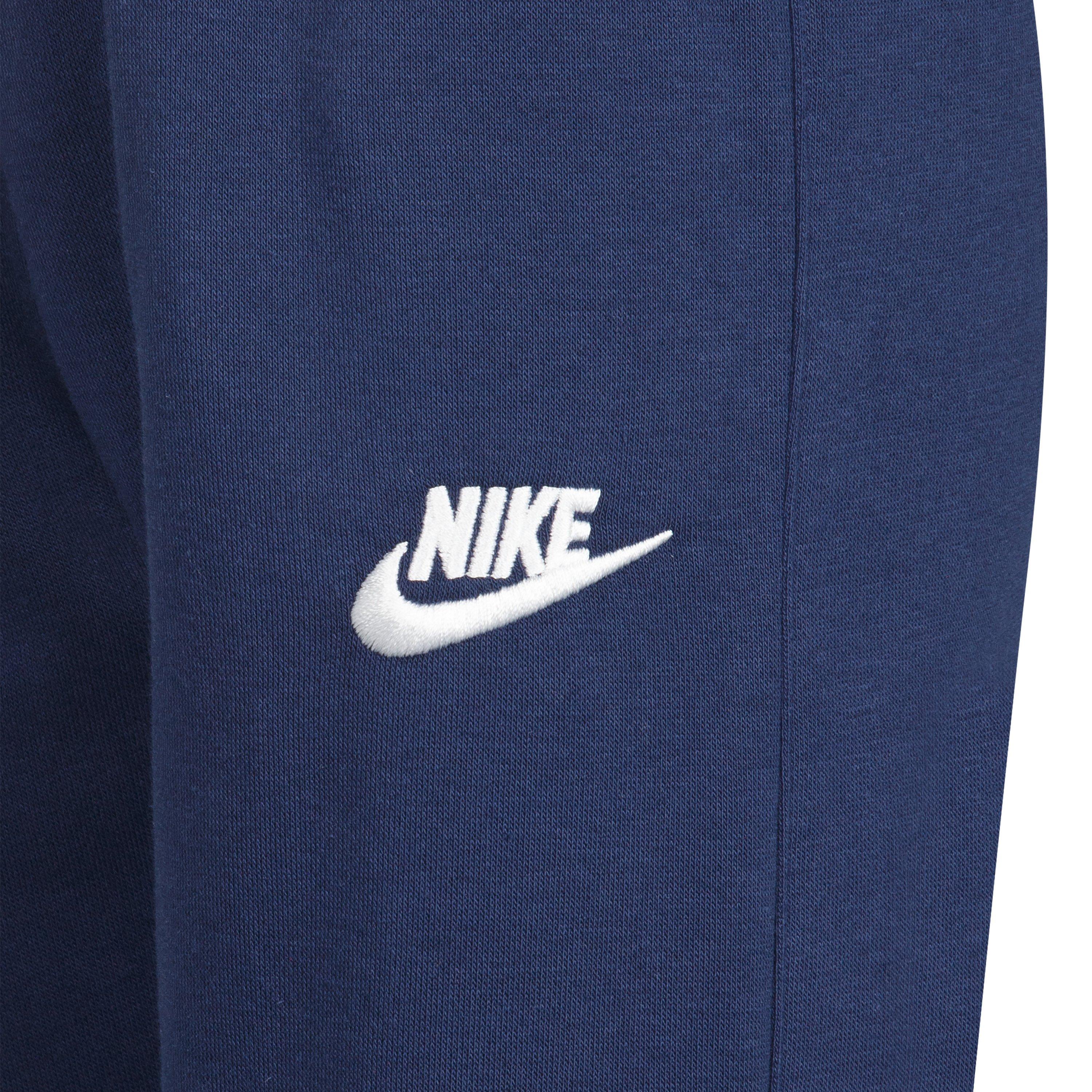 Nike Little Kids' Sportswear Club Fleece Joggers - Navy - NAVY Thumbnail View 3