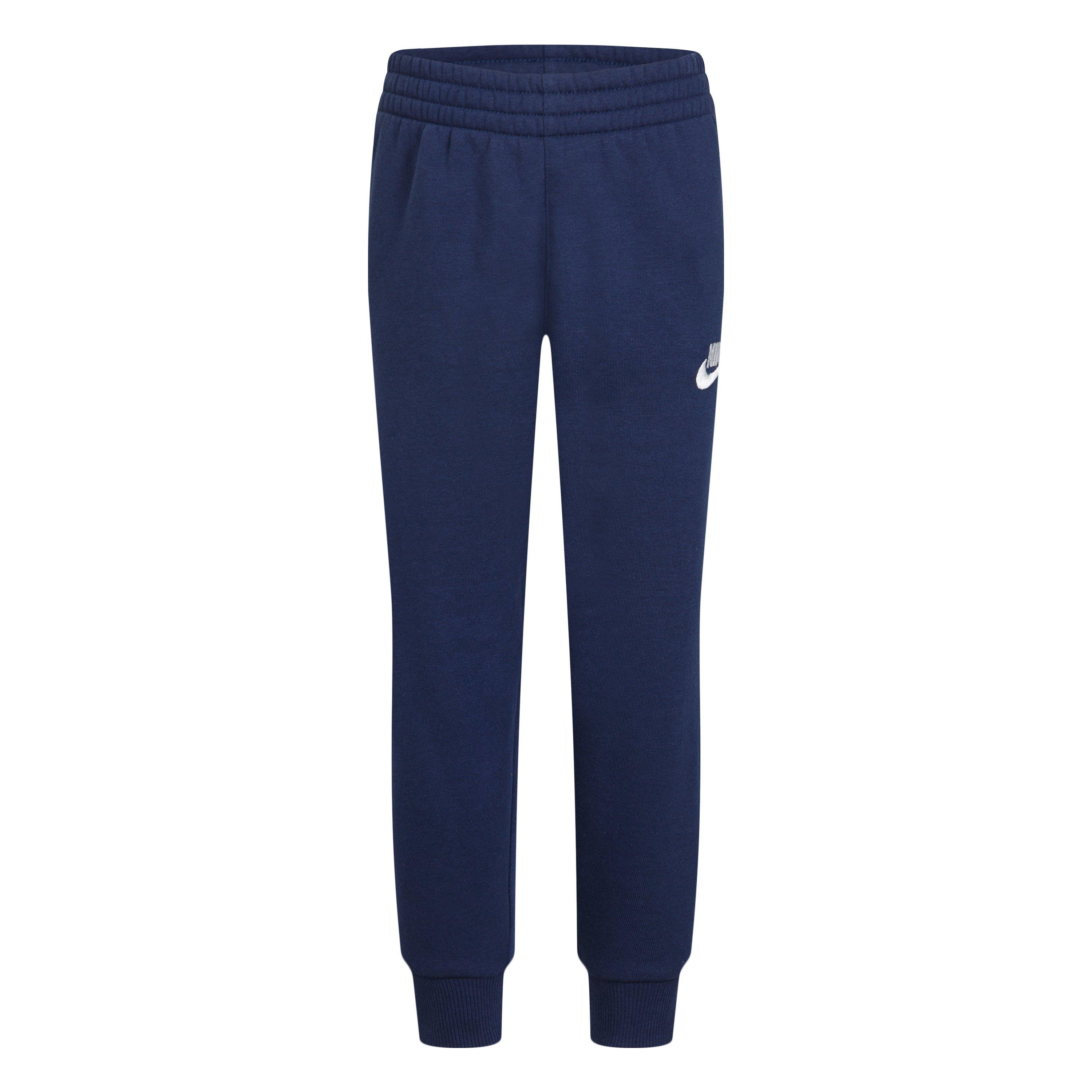 Nike Little Kids' Sportswear Club Fleece Joggers - Navy - NAVY Thumbnail View 4
