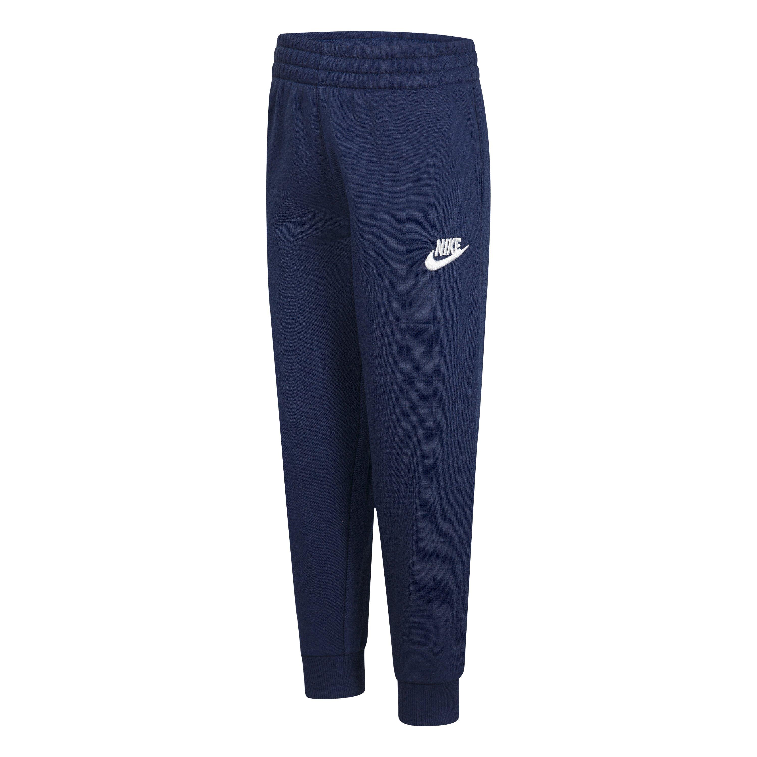 Nike Little Kids' Sportswear Club Fleece Joggers - Navy - NAVY Thumbnail View 6