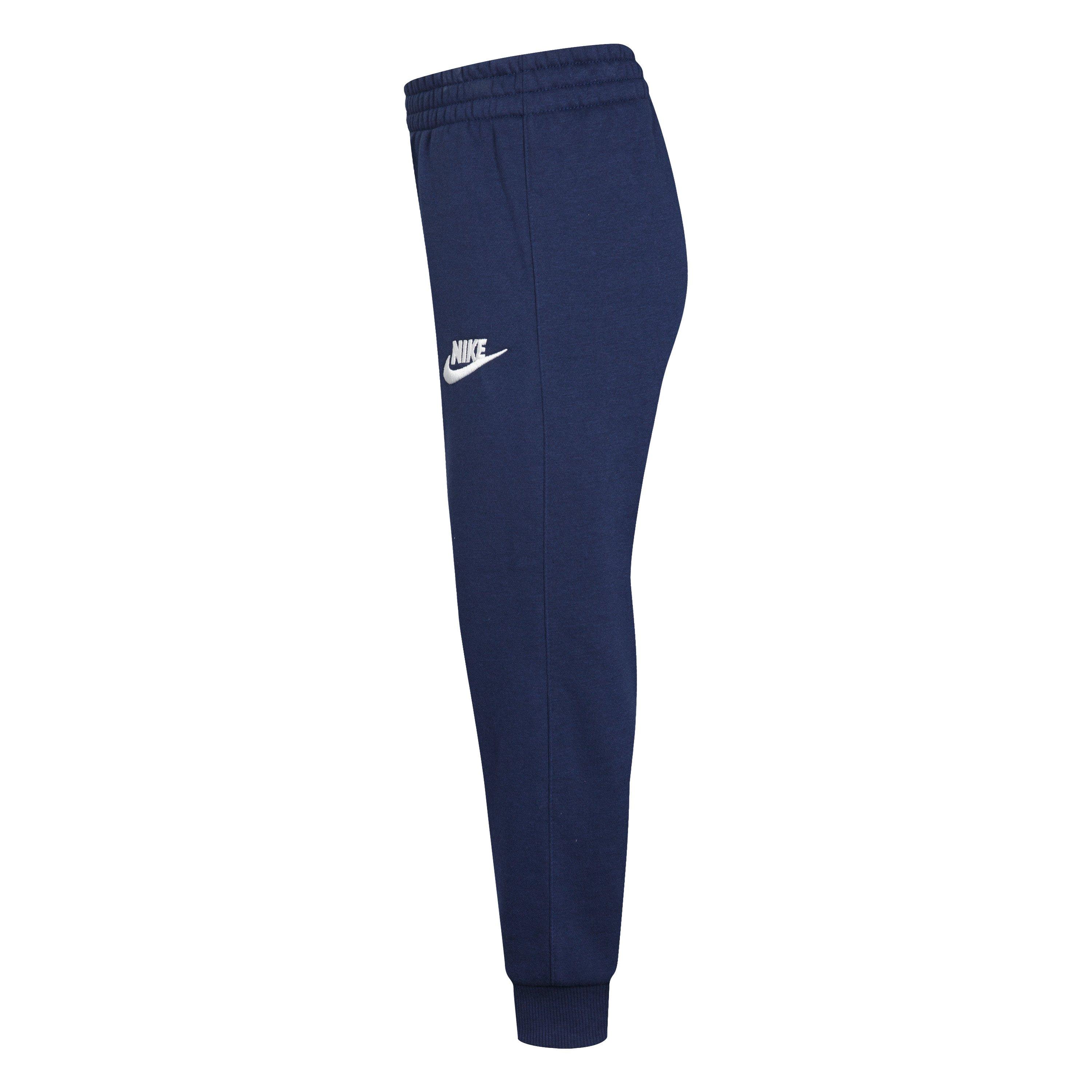 Nike Sportswear Club Fleece Little Kids' Navy Joggers