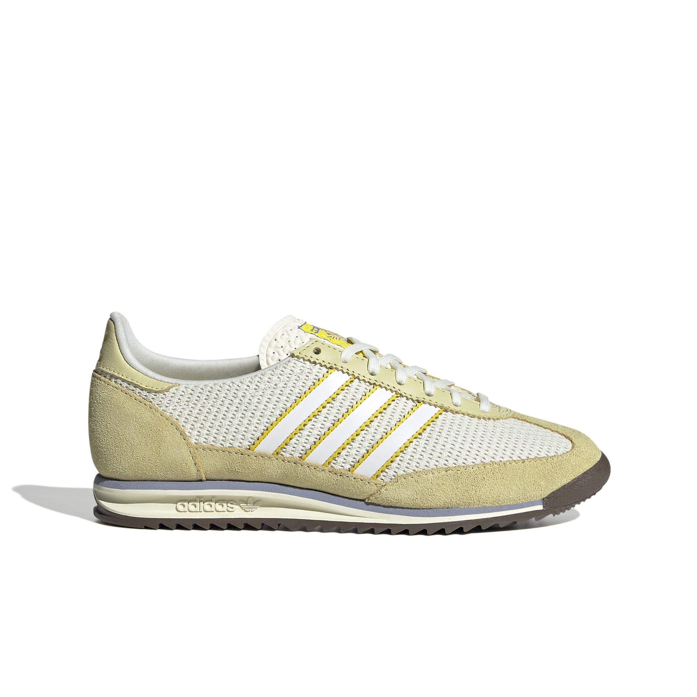 adidas Originals SL 72 OG "Ivory/Yellow/Powder Yellow" Women's Shoe - IVORY/YELLOW/YELLOW Thumbnail View 1