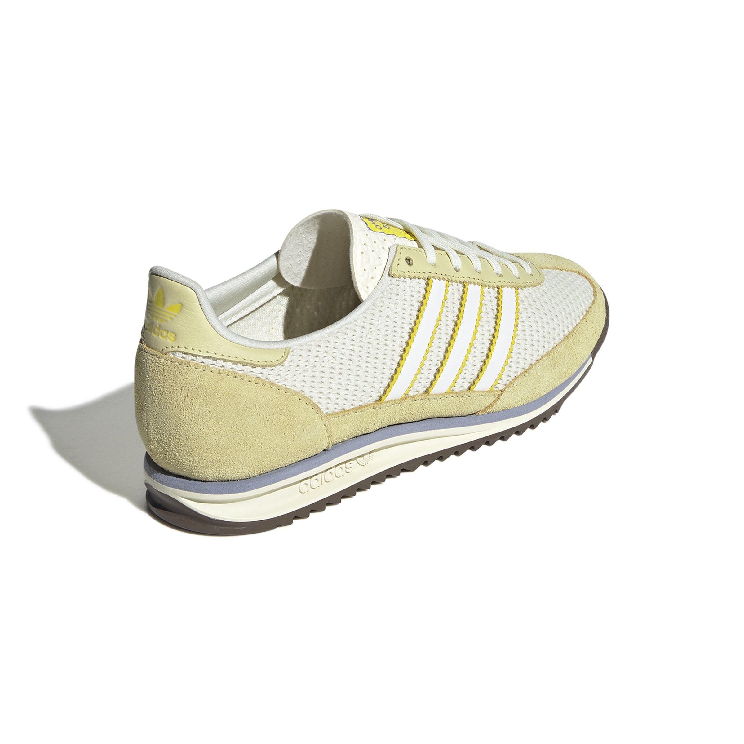 adidas Originals SL 72 OG "Ivory/Yellow/Powder Yellow" Women's Shoe - IVORY/YELLOW/YELLOW Thumbnail View 4