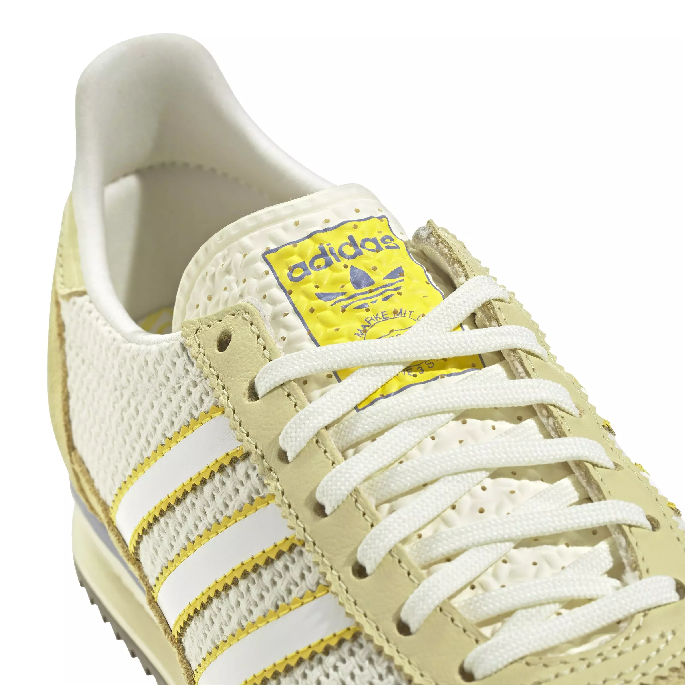 adidas Originals SL 72 OG "Ivory/Yellow/Powder Yellow" Women's Shoe - IVORY/YELLOW/YELLOW