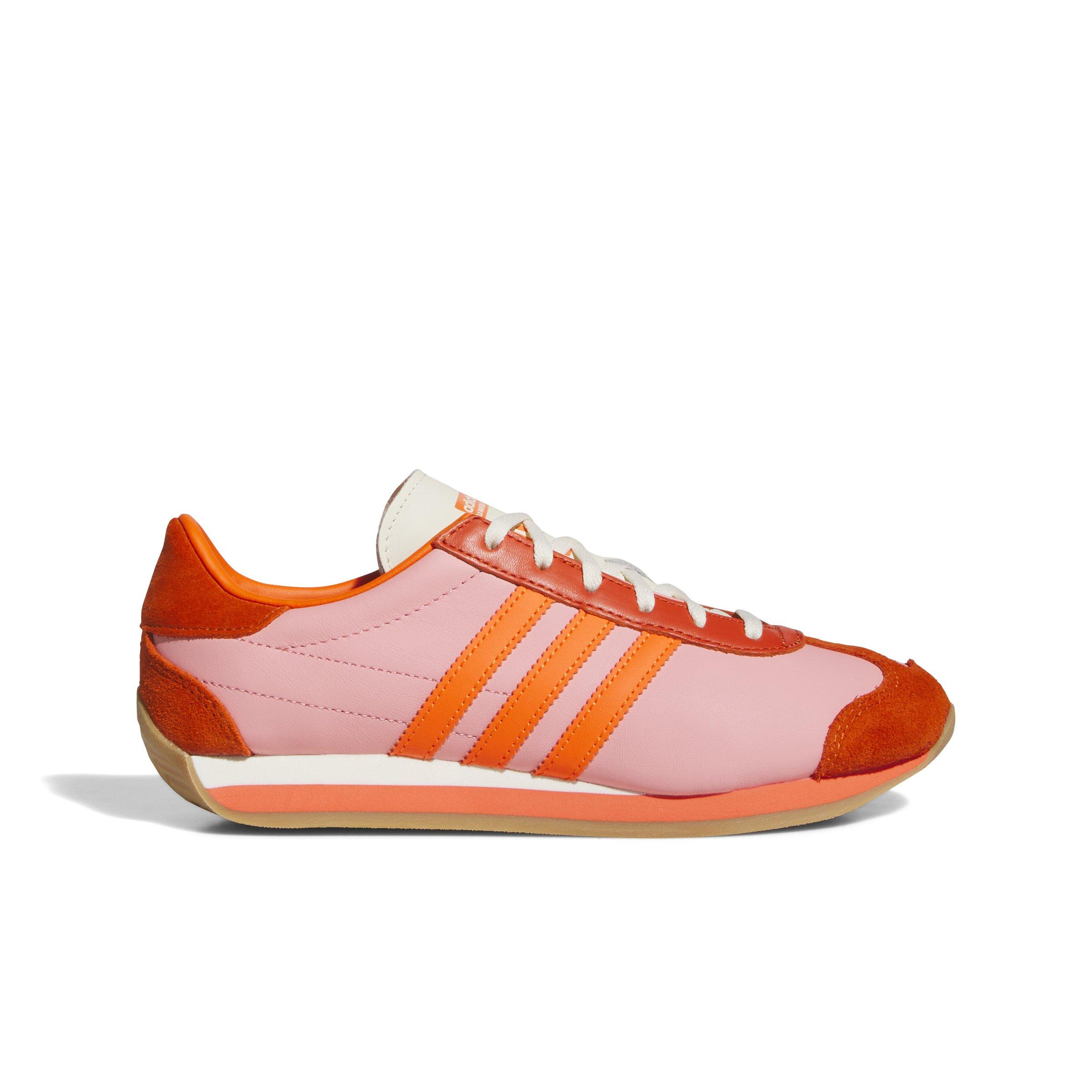 adidas Originals Country OG "Semi Pink Spark/Impact Orange/Collegiate Orange" Women's Shoe - PINK/ORANGE/ORANGE Thumbnail View 1