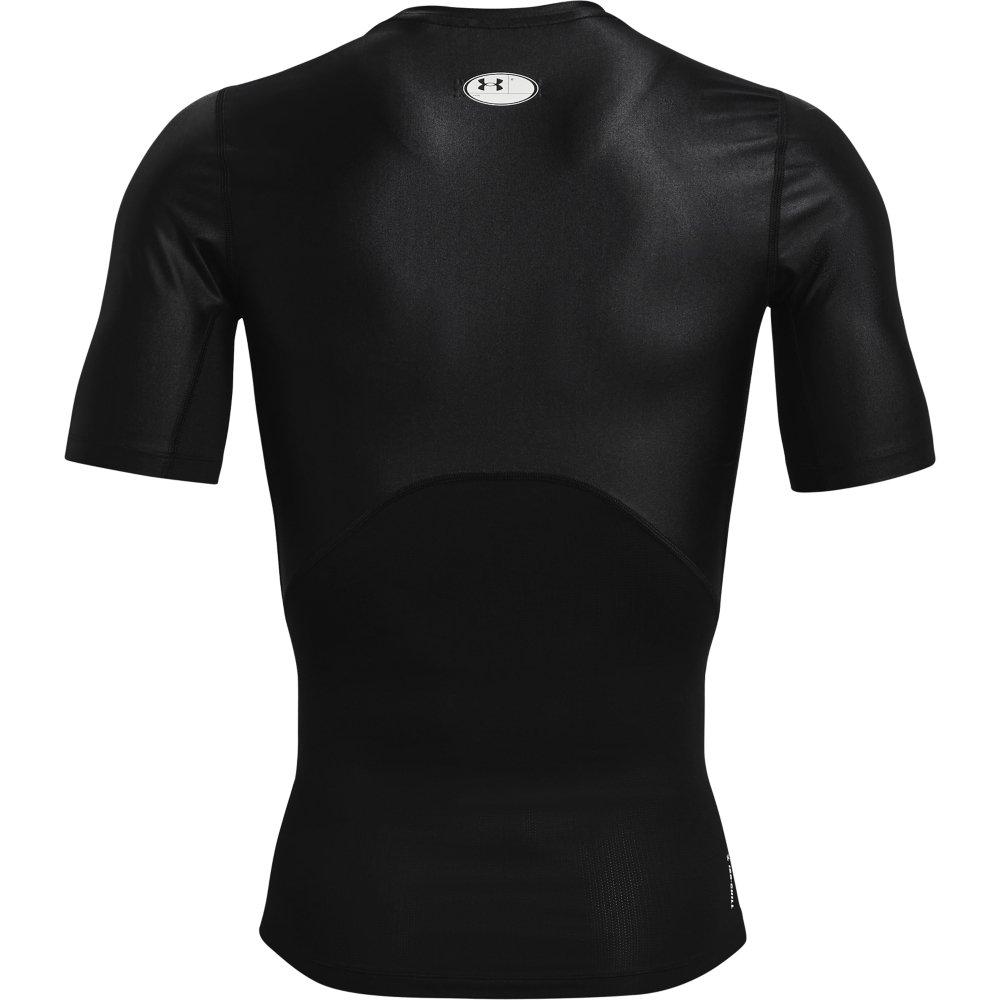 Under Armour Men's Iso-Chill Compression Short Sleeve Shirt - Black/White