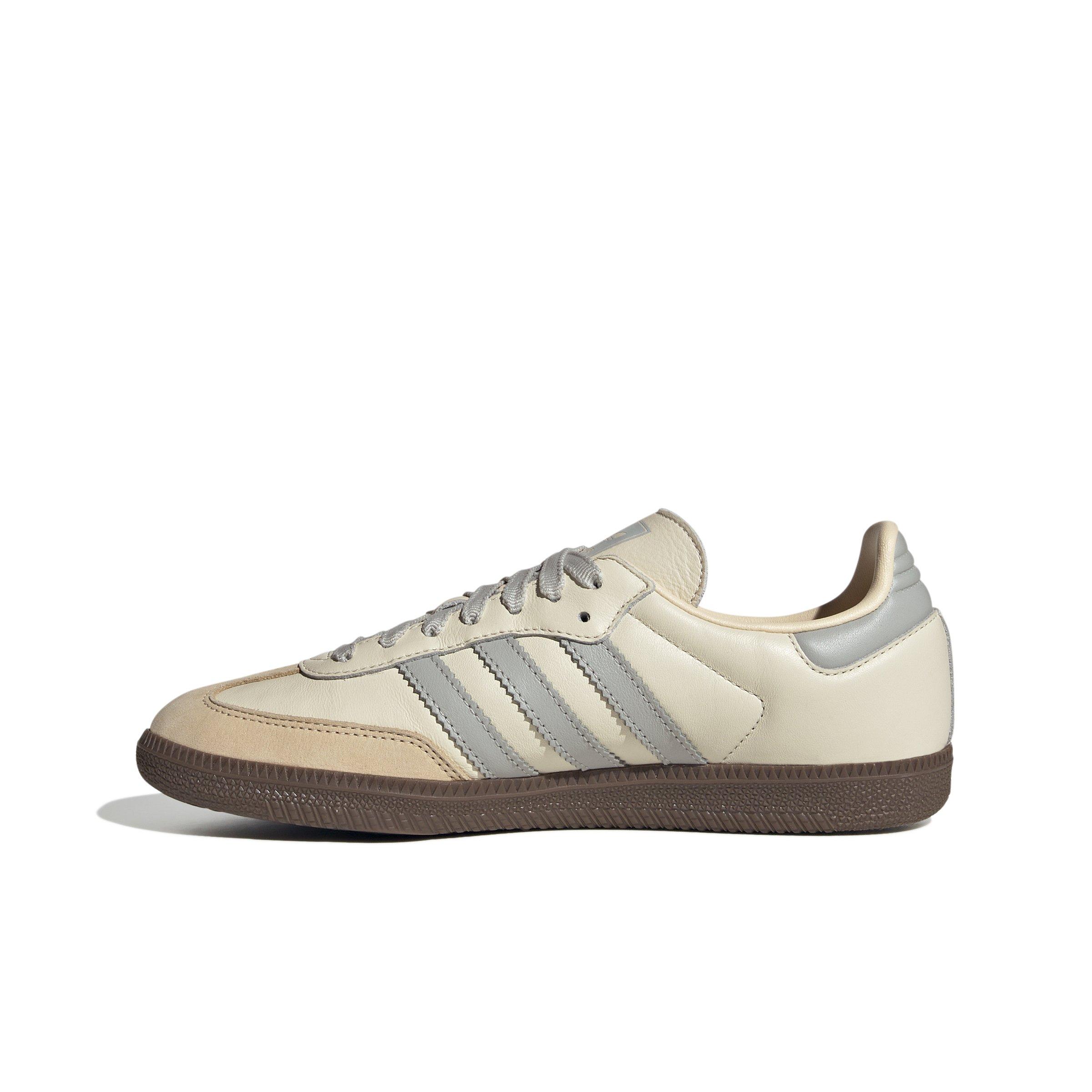 adidas Originals Samba OG "Cream White/Wonder Silver/Sand Strata" Women's Shoe - CREAM/SILVER/SAND Thumbnail View 2