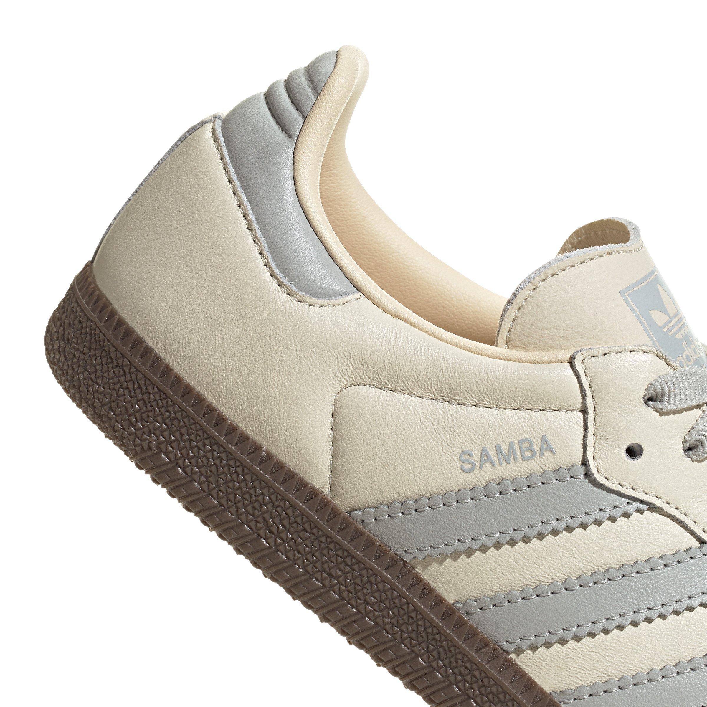 adidas Originals Samba OG "Cream White/Wonder Silver/Sand Strata" Women's Shoe - CREAM/SILVER/SAND Thumbnail View 7