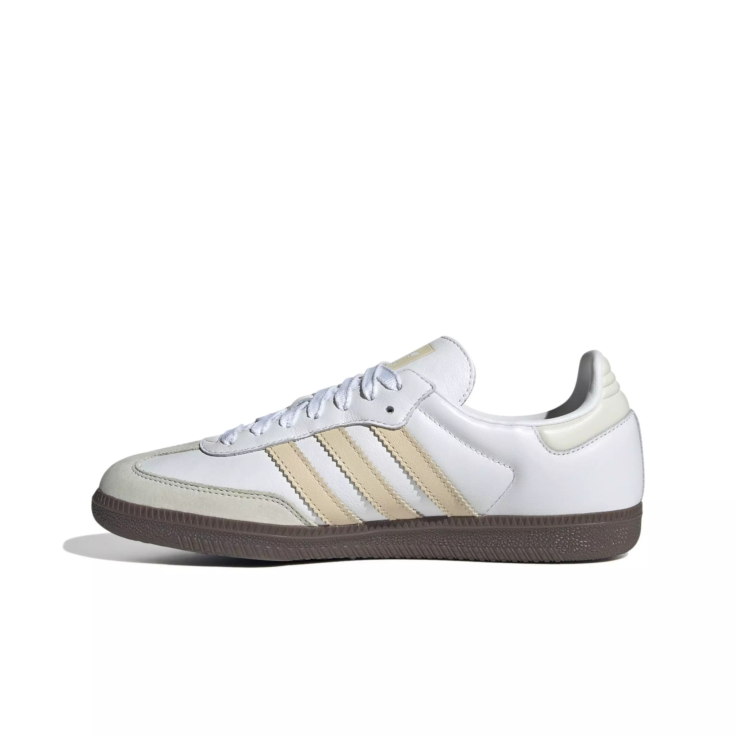 adidas Originals Samba OG "Ftwr White/Sand Strata/Off White" Women's Shoe - WHITE/SAND/OFF WHITE