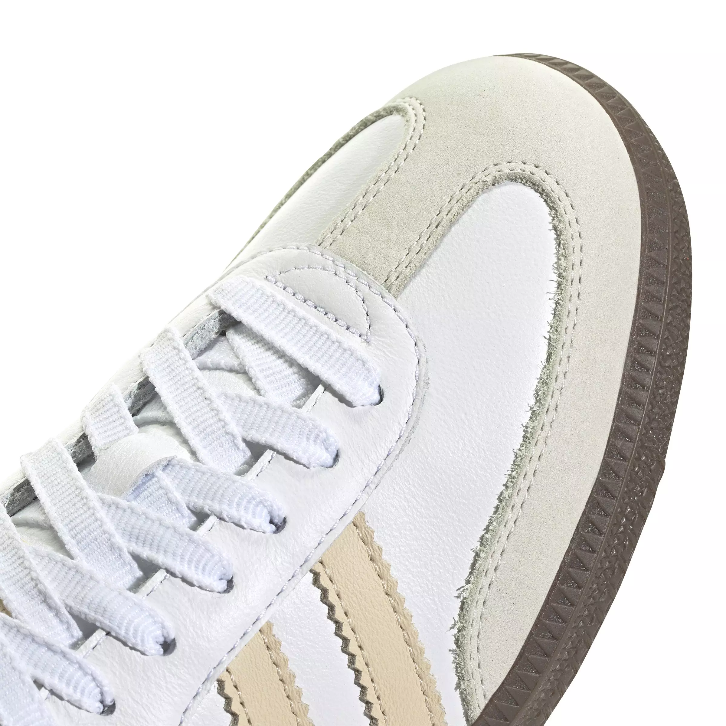 adidas Originals Samba OG "Ftwr White/Sand Strata/Off White" Women's Shoe - WHITE/SAND/OFF WHITE