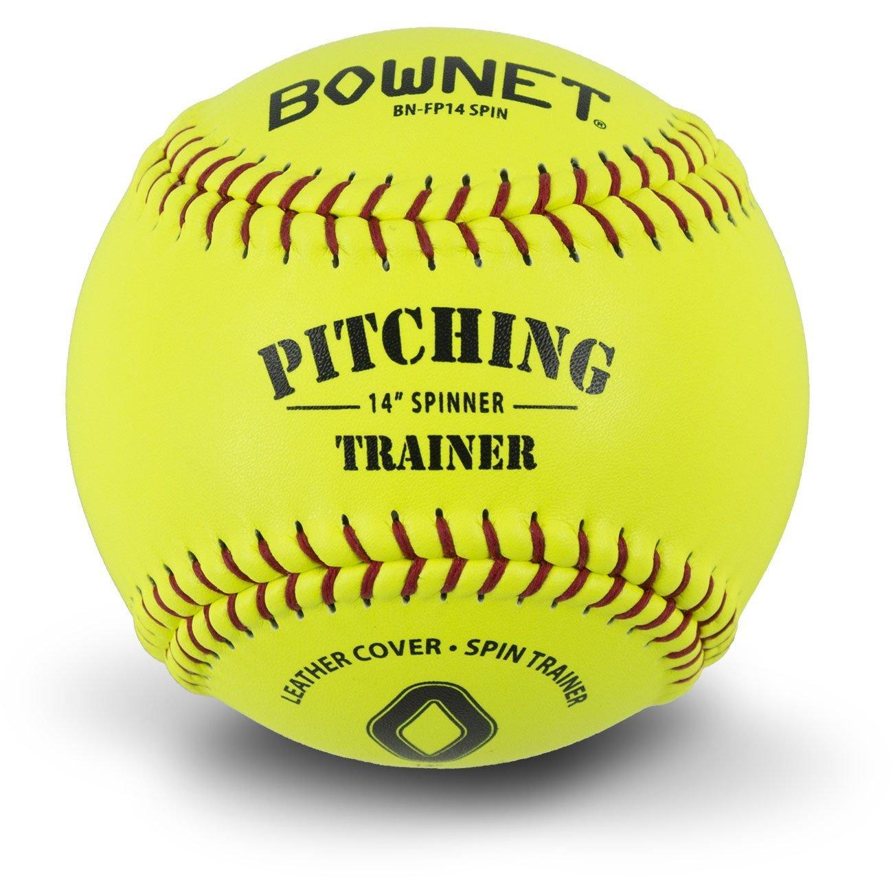 SPIN RIGHT SPINNER Fastpitch Pitching Training Aid Baseball Softball Yellow 
