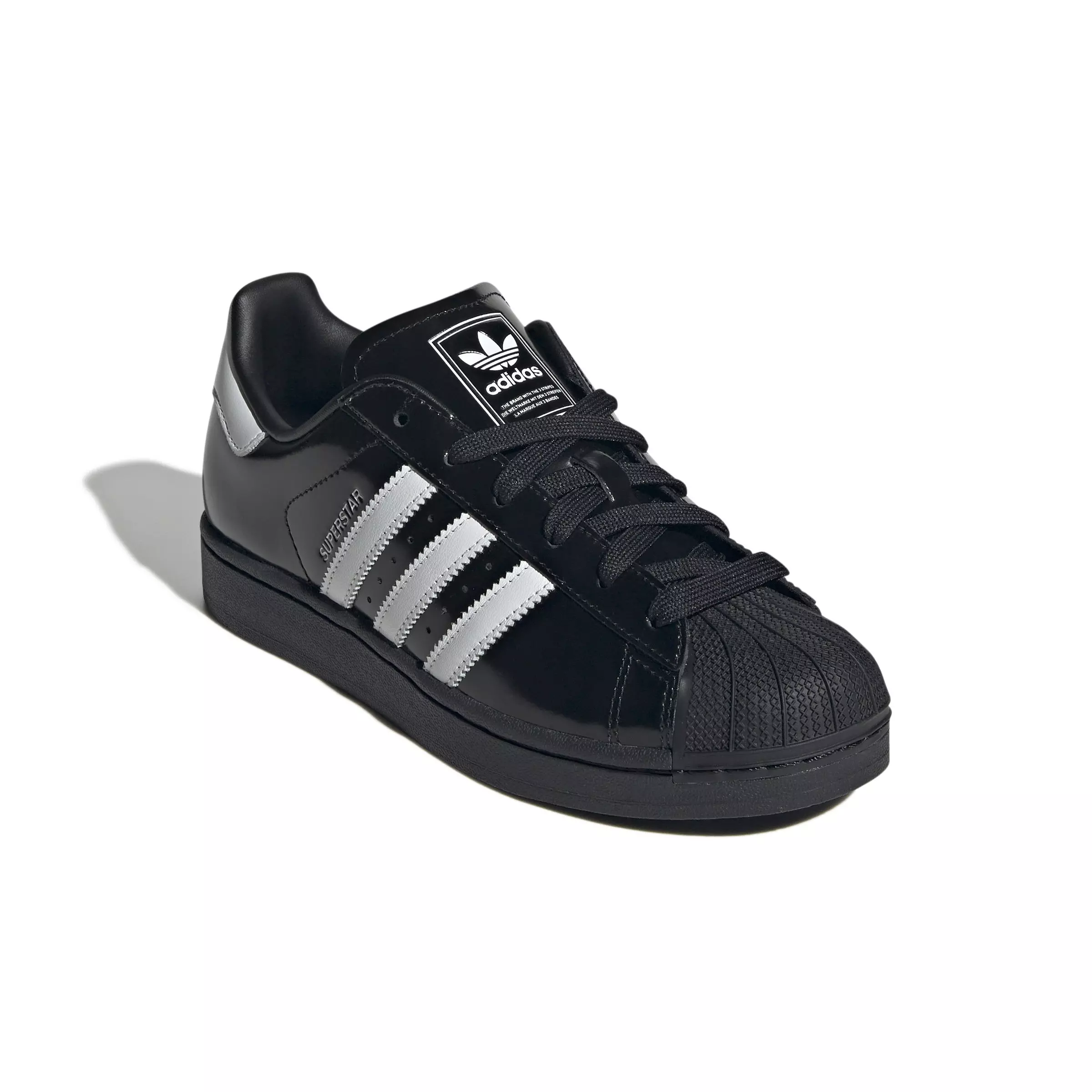 adidas Originals Superstar II "Core Black/Ftwr White/Core Black" Women's Shoe - BLACK/WHITE/BLACK