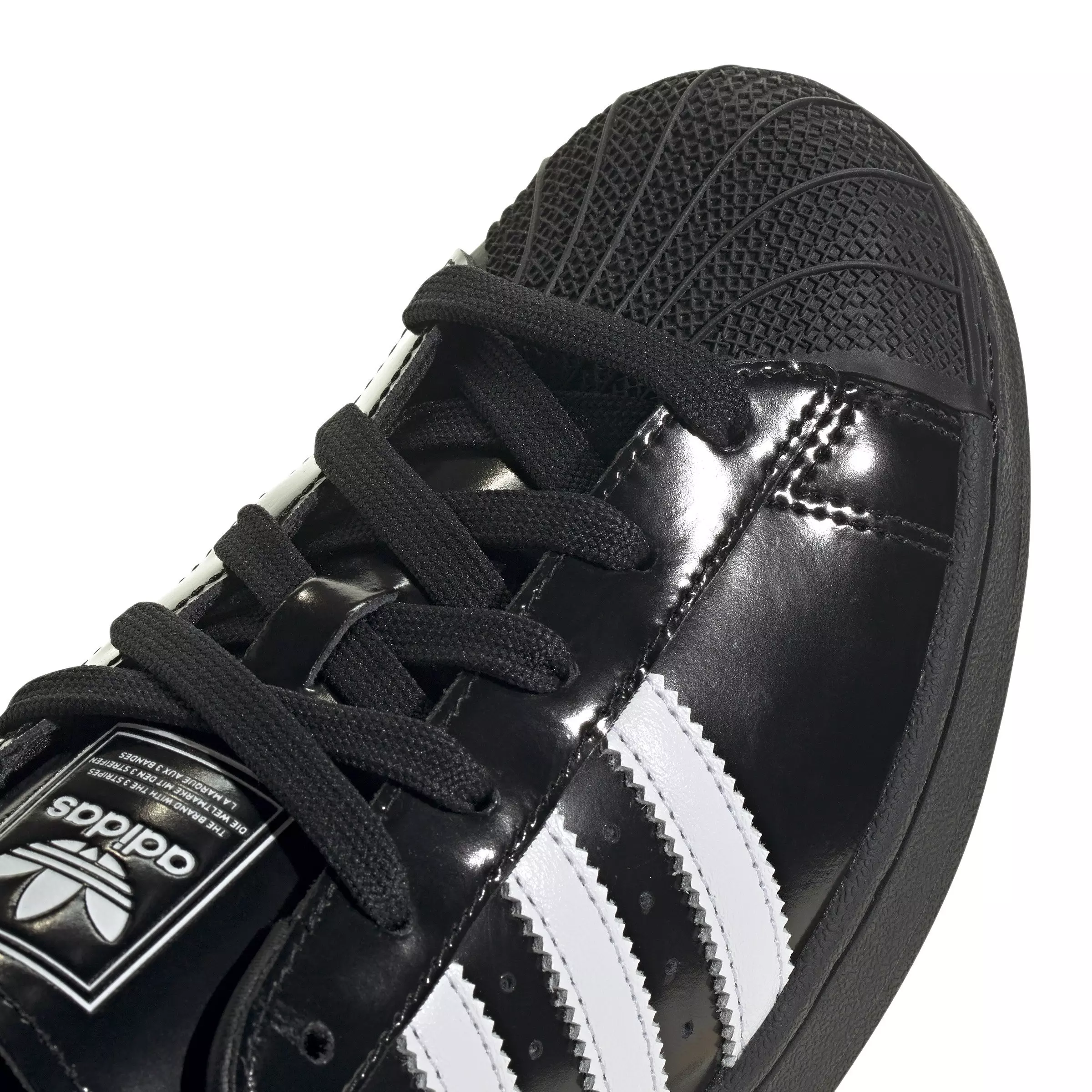 adidas Originals Superstar II "Core Black/Ftwr White/Core Black" Women's Shoe - BLACK/WHITE/BLACK