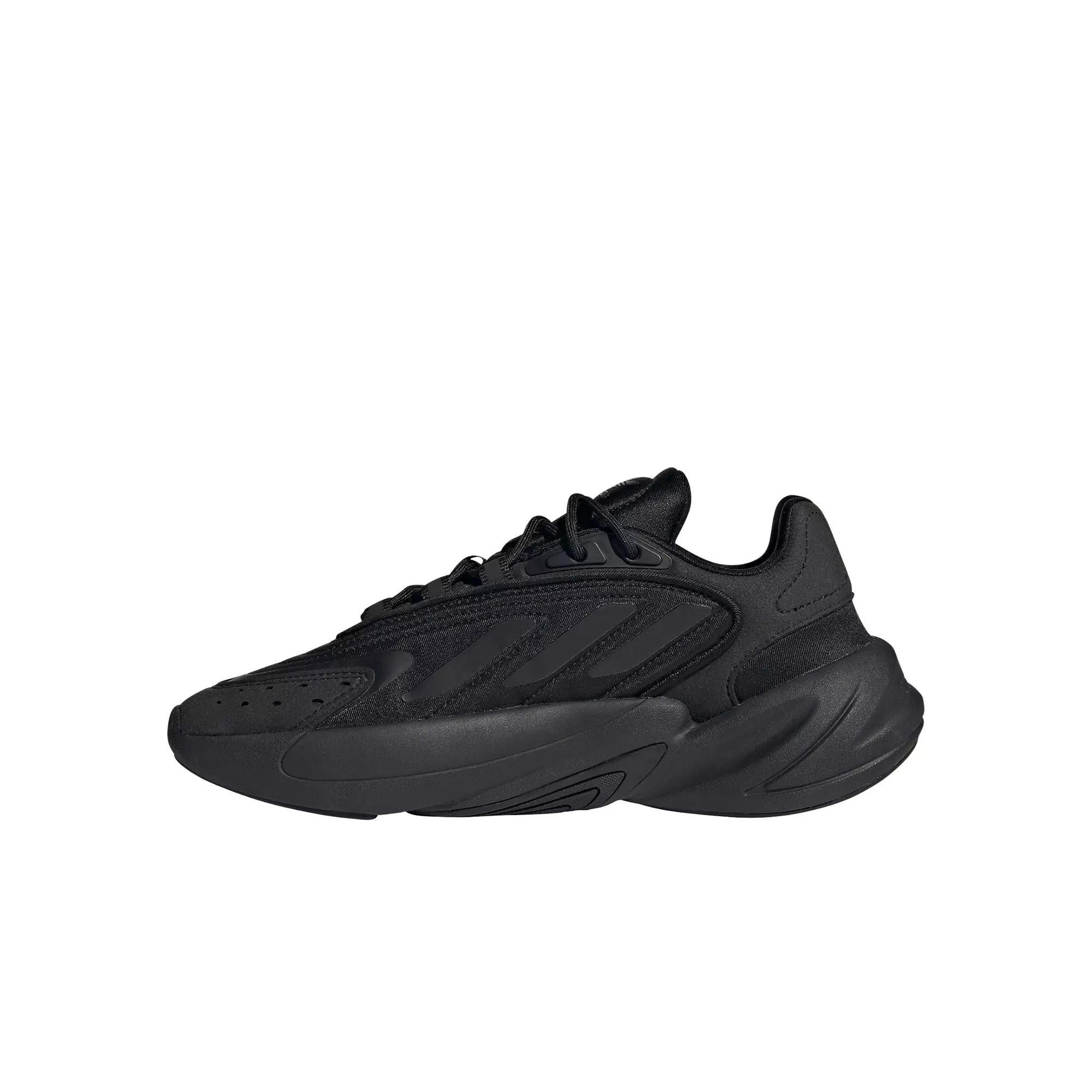 adidas Ozelia "Core Black/Core Black" Grade School Kids' Shoe - BLACK