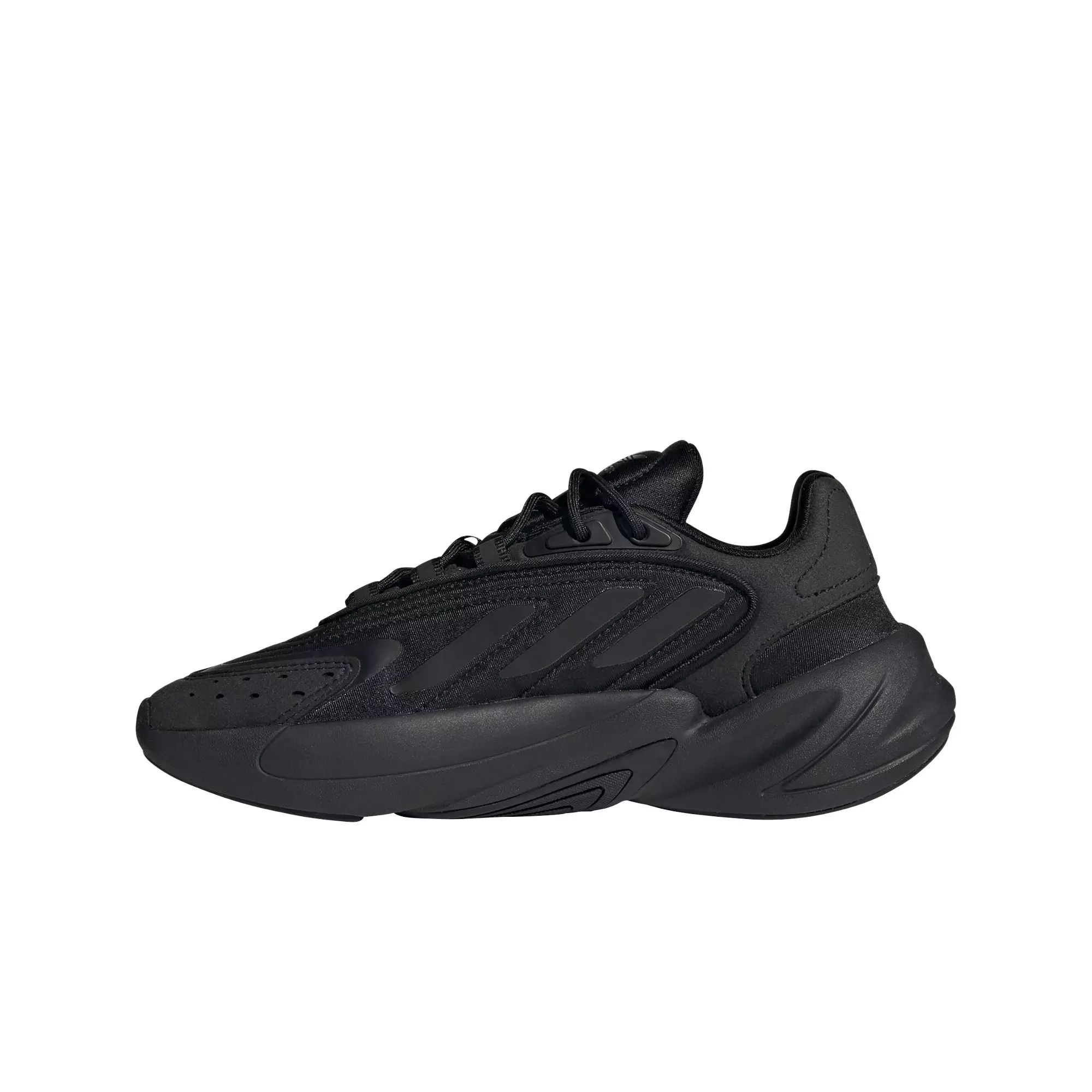 adidas Ozelia "Core Black/Core Black" Grade School Kids' Shoe - BLACK