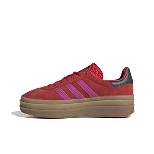 adidas Originals Gazelle Bold "Red/Semi Lucid Fuchsia/Night Indigo" Women's Shoe