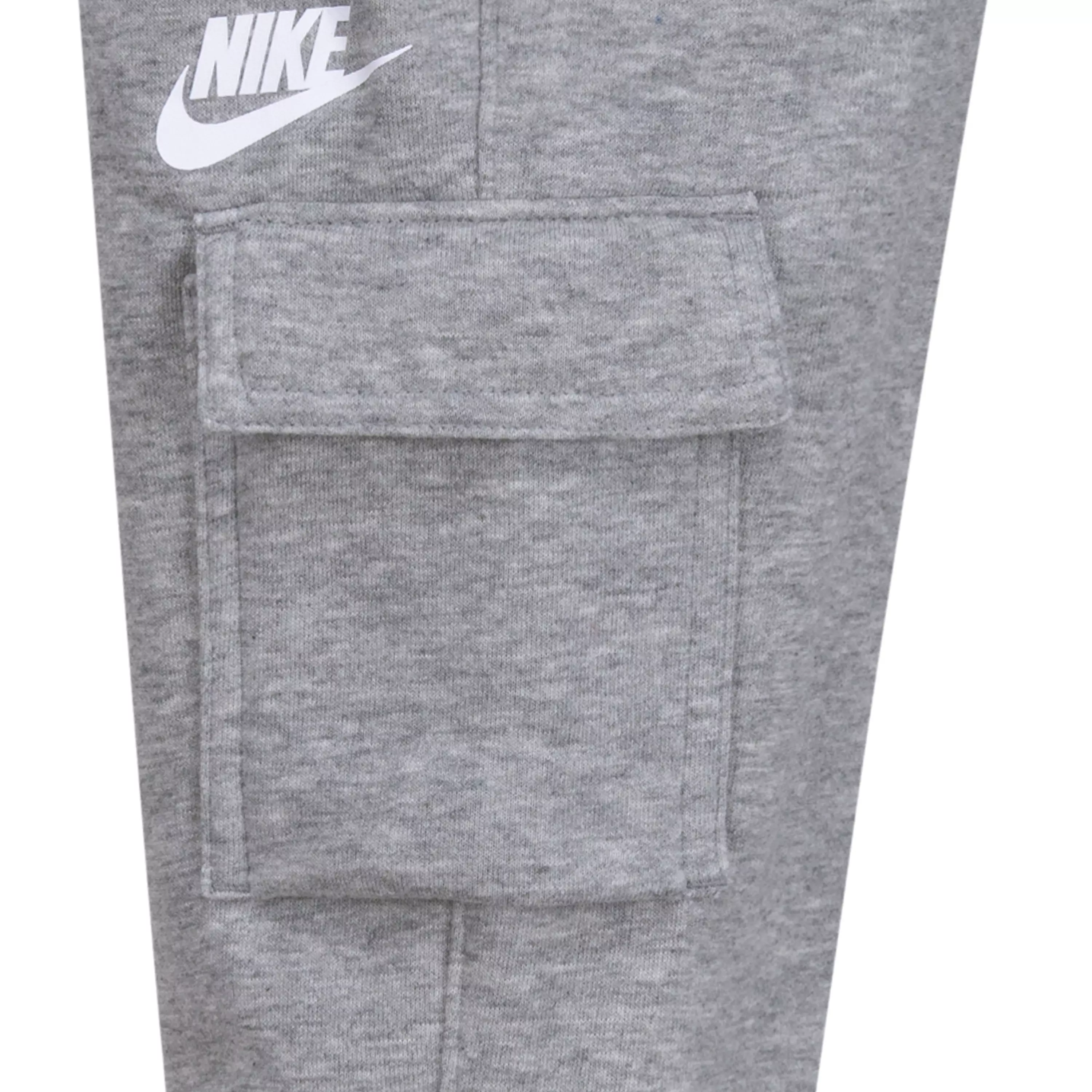Nike Little Boys' Sportswear Club Fleece LBR Cargo Pants -Dk Grey - DK GREY
