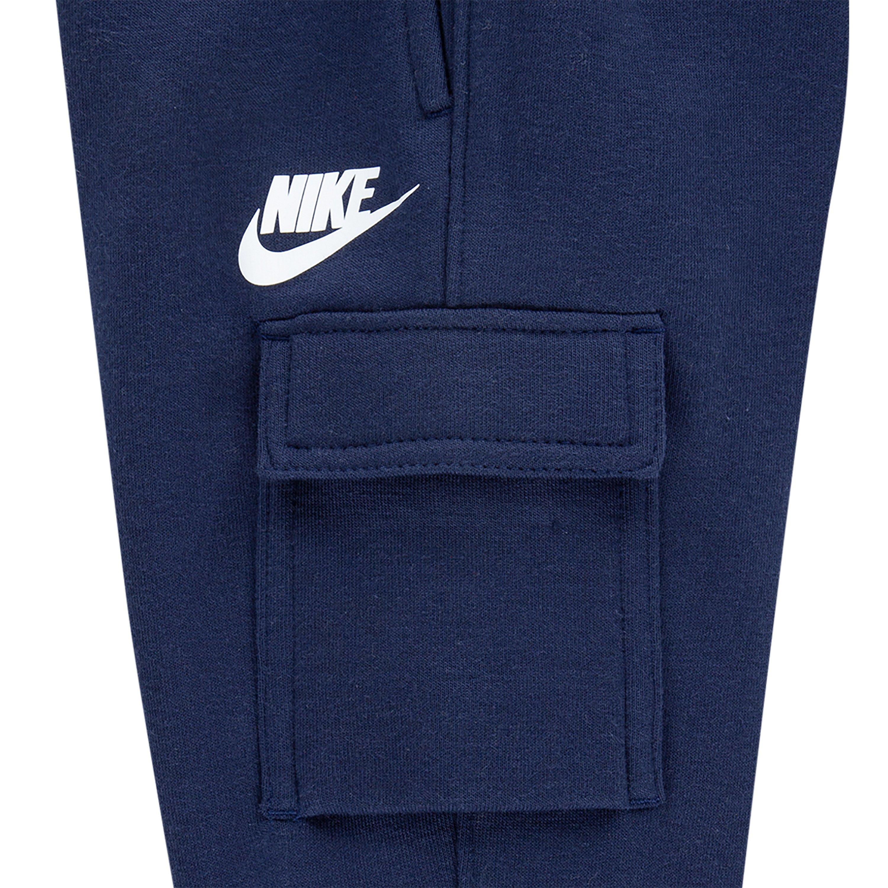 Nike Sportswear Club Fleece LBR Toddler Boys' Navy Cargo Pants