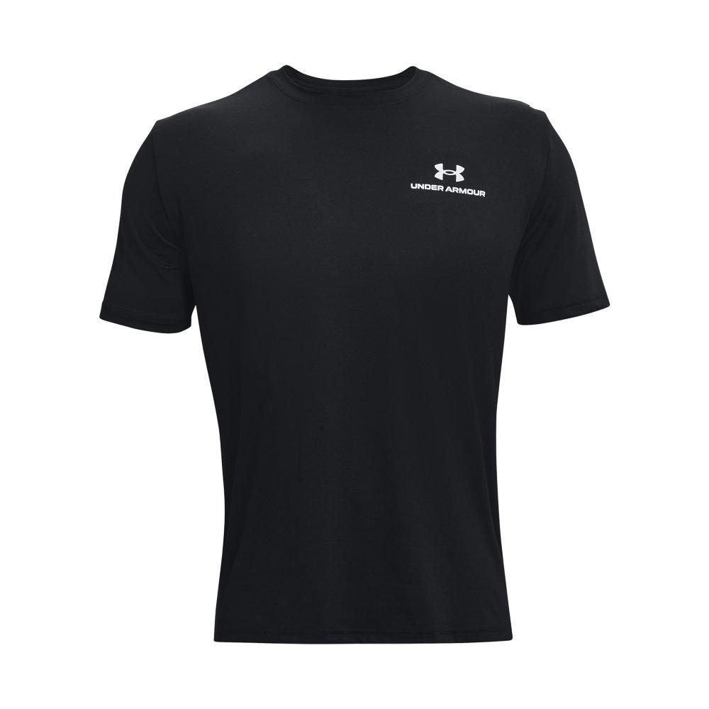 Under Armour Logo Athletic Tee, Quick Dry, S-4XL, dri-fit Men's Locker T- Shirt