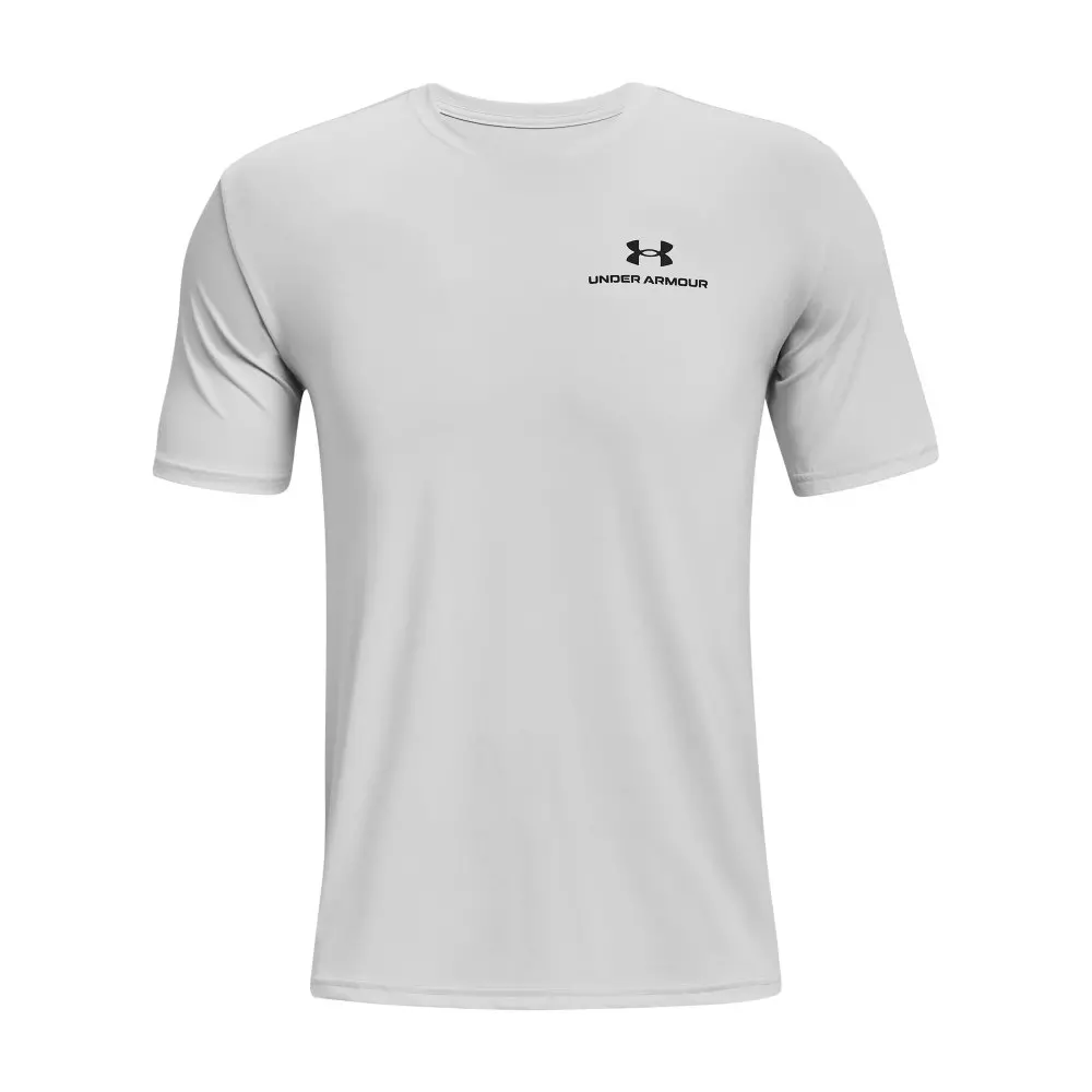 Under Armour Men's RUSH Energy Shirt - LT GREY/BLACK
