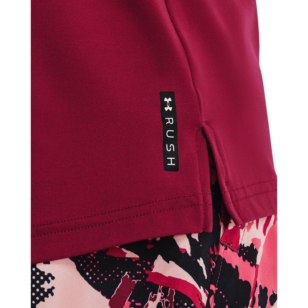 Under Armour Men's RUSH Energy Shirt - PINK/WHITE Thumbnail View 3