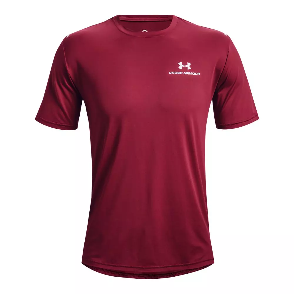 Under Armour Men's RUSH Energy Shirt - PINK/WHITE