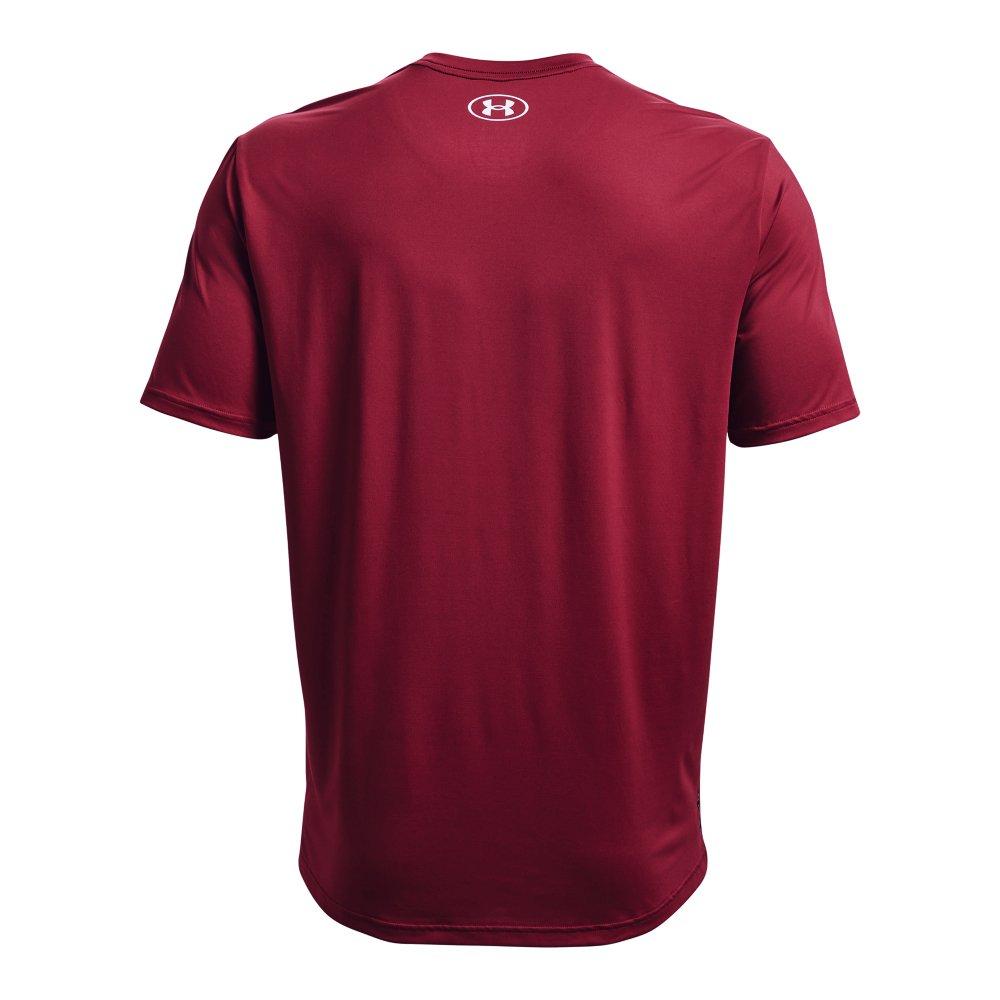 Under Armour Men's RUSH Energy Shirt - PINK/WHITE Thumbnail View 7