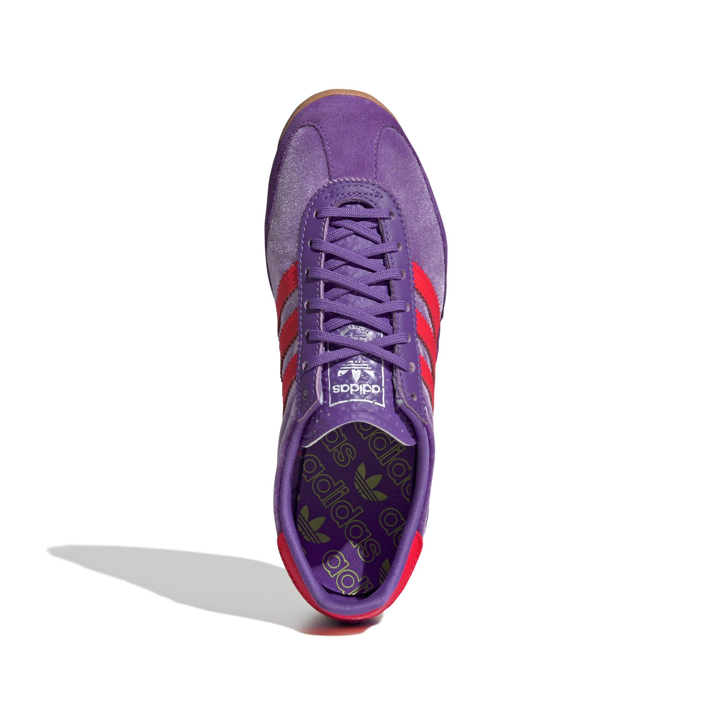 adidas Originals SL 72 OG "Active Purple/Solar Red/Ftwr White" Women's Shoe - PURPLE/RED/WHITE Thumbnail View 5