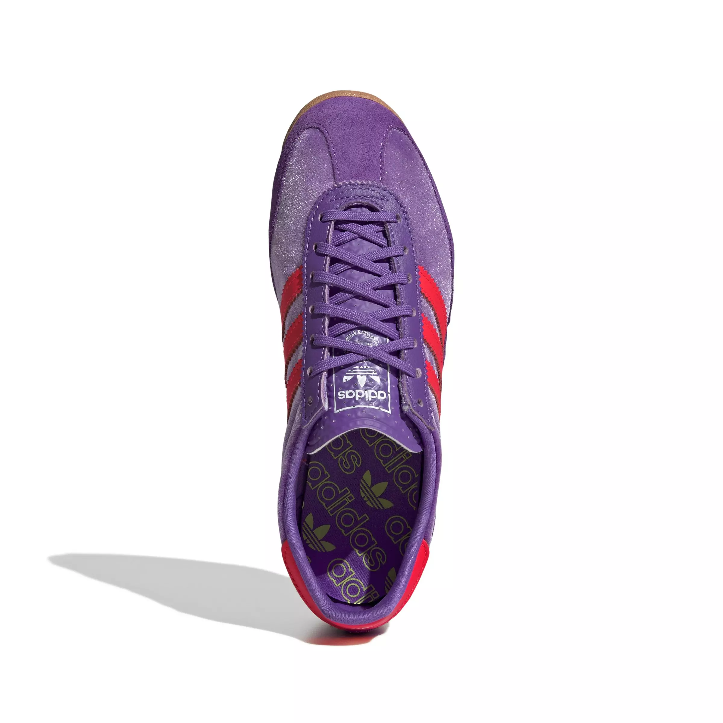 adidas Originals SL 72 OG "Active Purple/Solar Red/Ftwr White" Women's Shoe - PURPLE/RED/WHITE