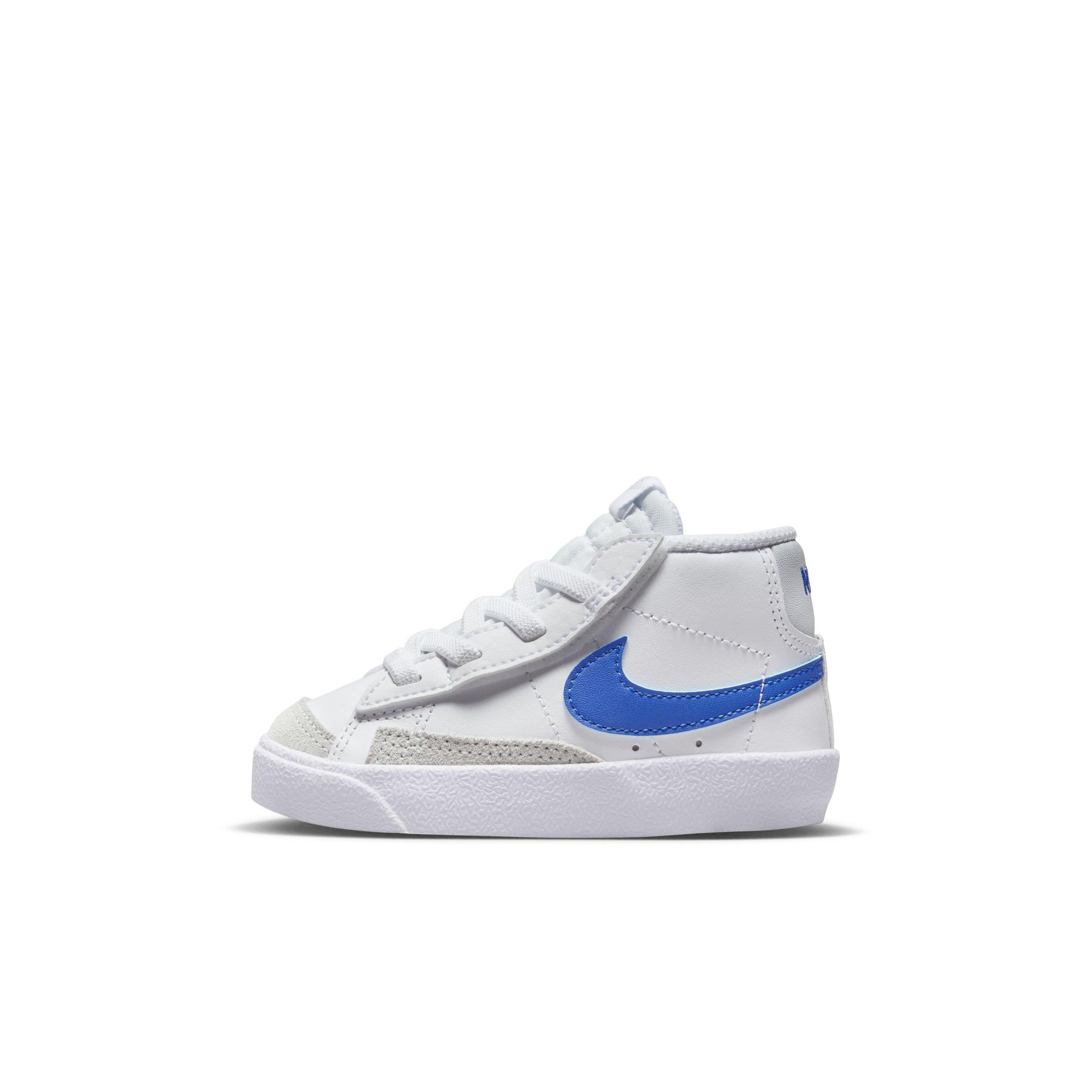 Nike Blazer Mid '77 "White/Pure Platinum/Game Royal" Infant Boys' Shoe - WHITE/PLATINUM/ROYAL Thumbnail View 2