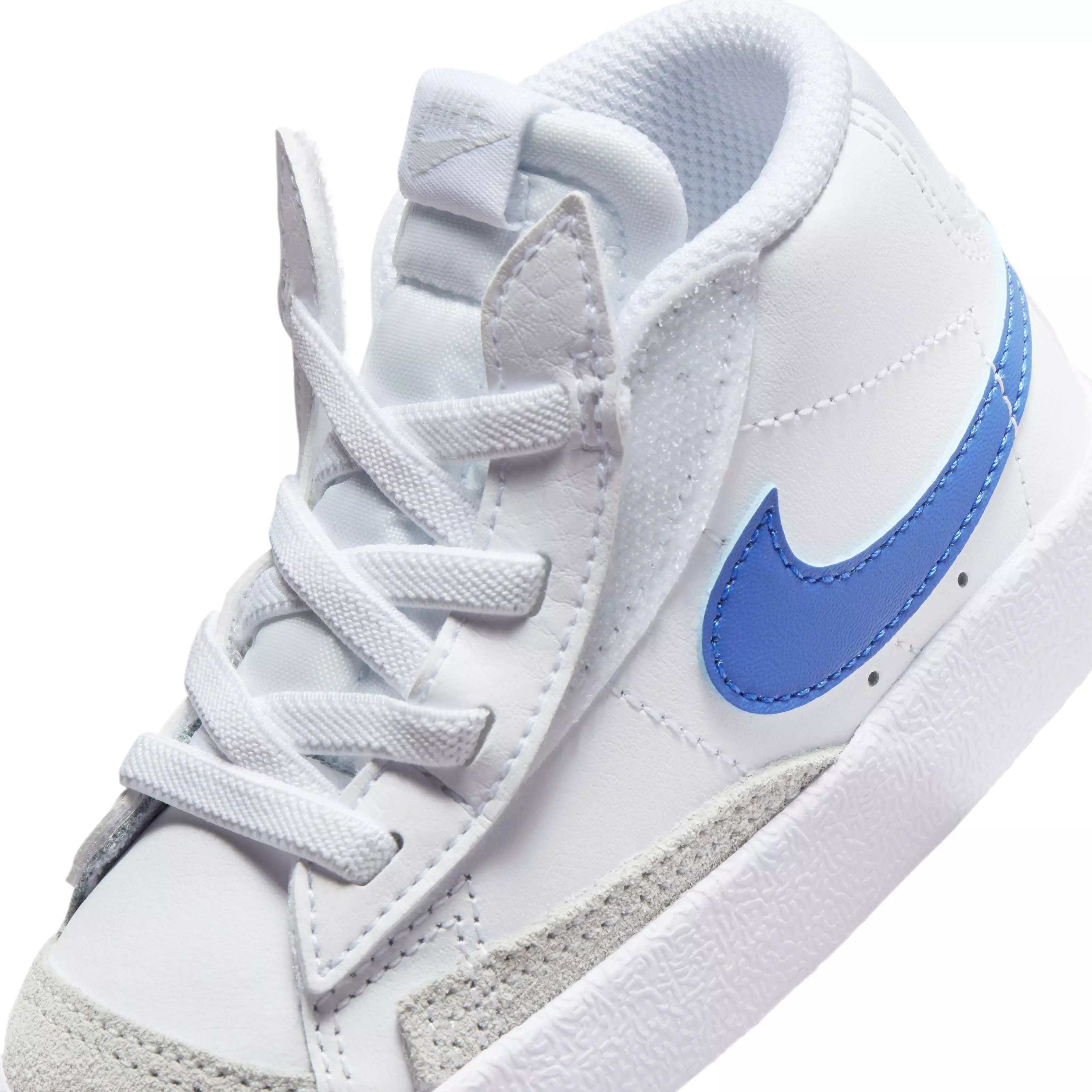 Nike Blazer Mid '77 "White/Pure Platinum/Game Royal" Infant Boys' Shoe - WHITE/PLATINUM/ROYAL