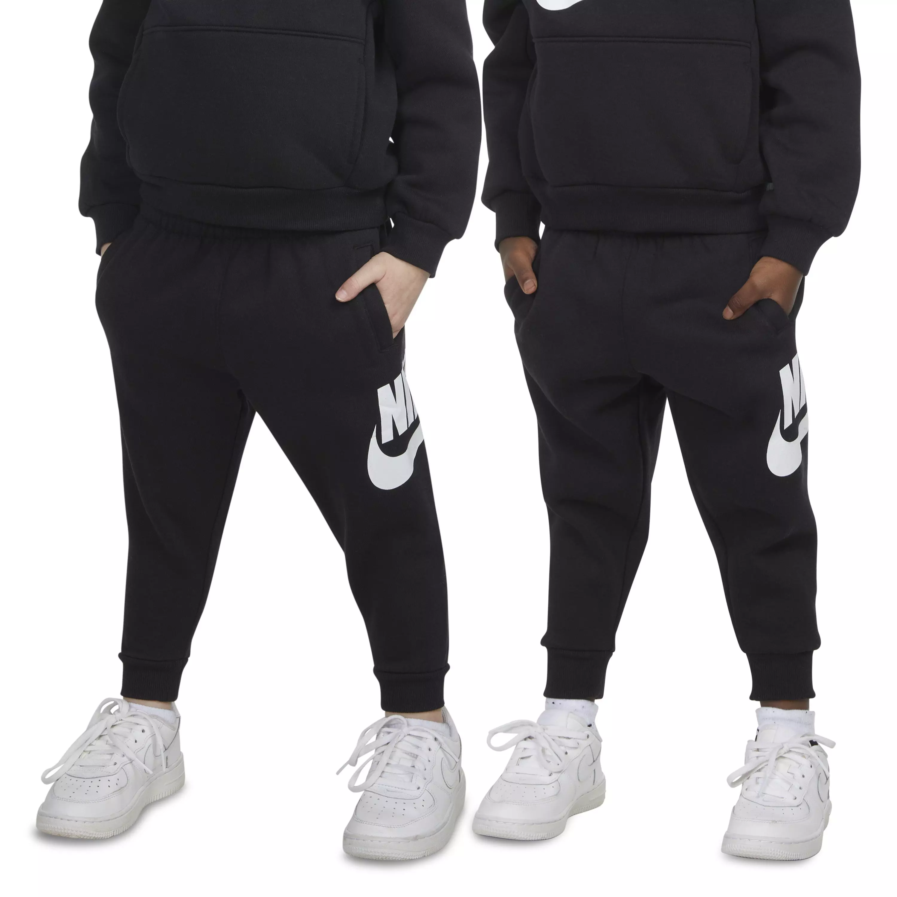 Nike Toddler Sportswear Club HBR Fleece Jogger Pants - Black - BLACK
