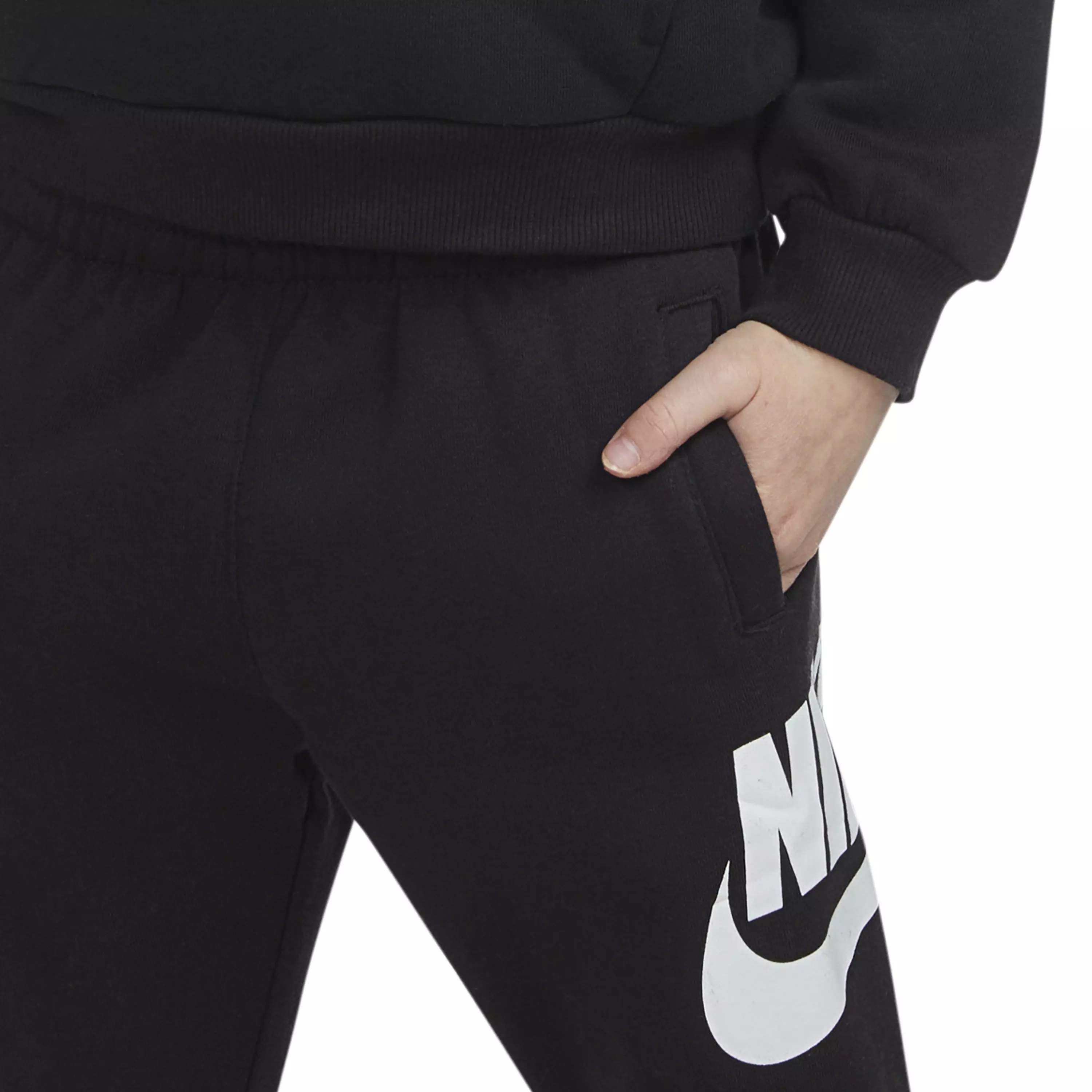 Nike Toddler Sportswear Club HBR Fleece Jogger Pants - Black - BLACK