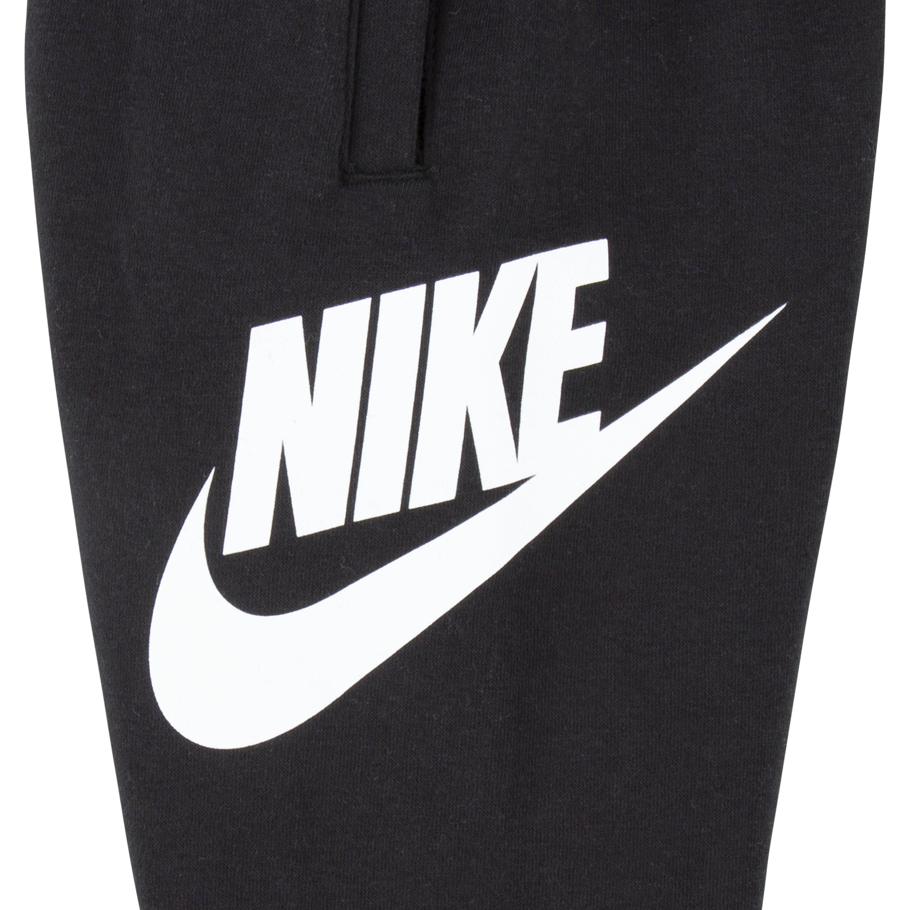 Nike Toddler Sportswear Club HBR Fleece Jogger Pants - Black - BLACK Thumbnail View 5