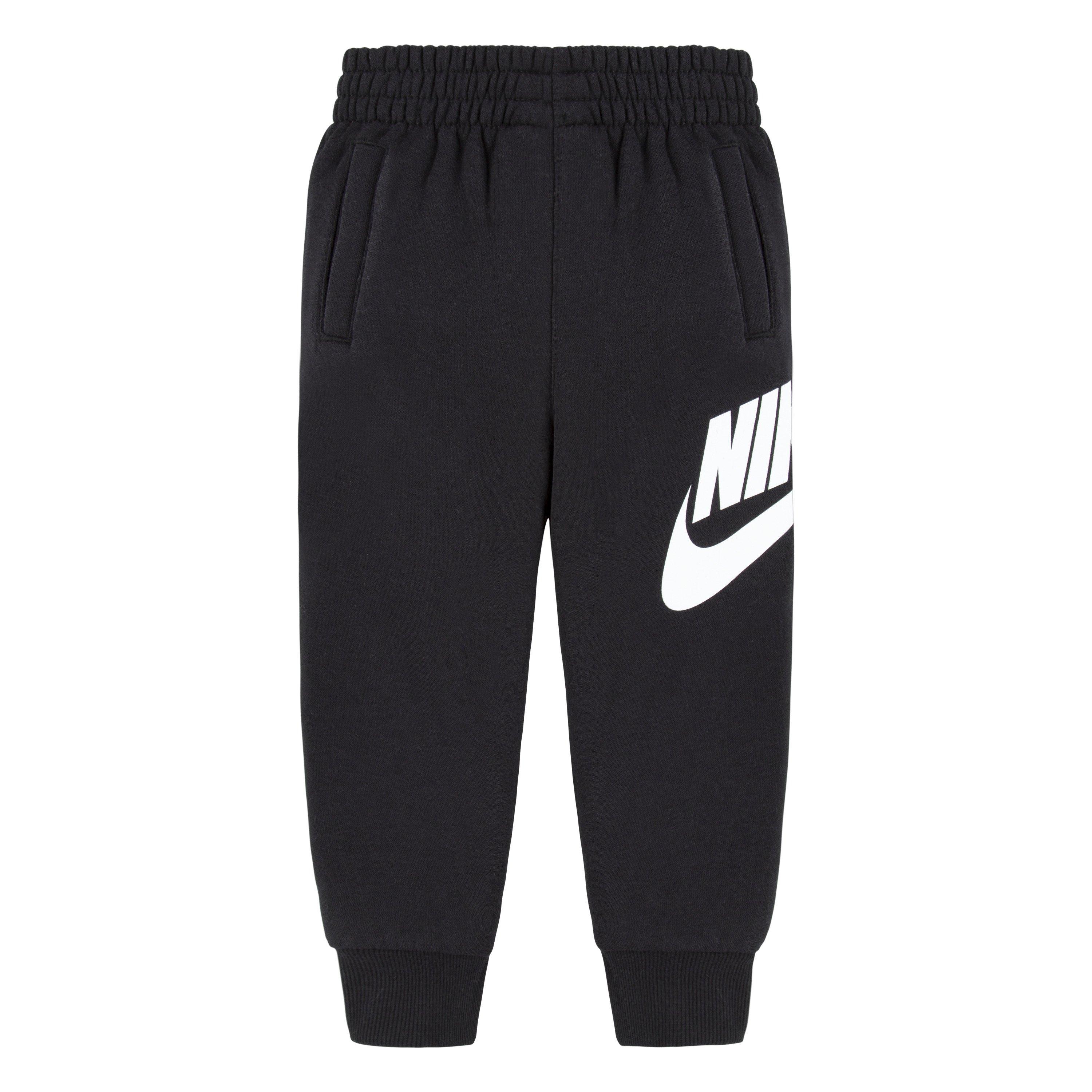 Nike Toddler Sportswear Club HBR Fleece Jogger Pants - Black - BLACK Thumbnail View 6