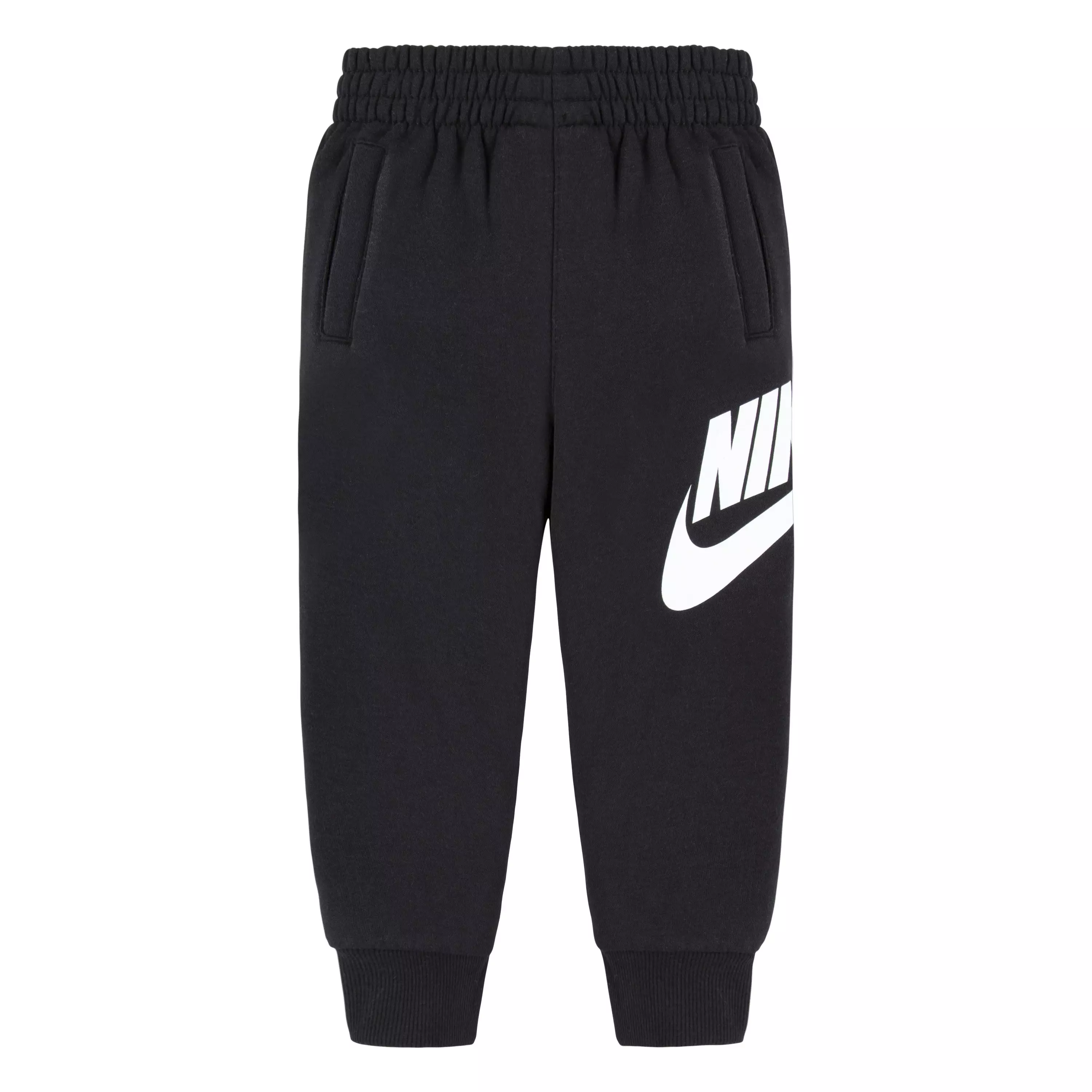 Nike Toddler Sportswear Club HBR Fleece Jogger Pants - Black - BLACK