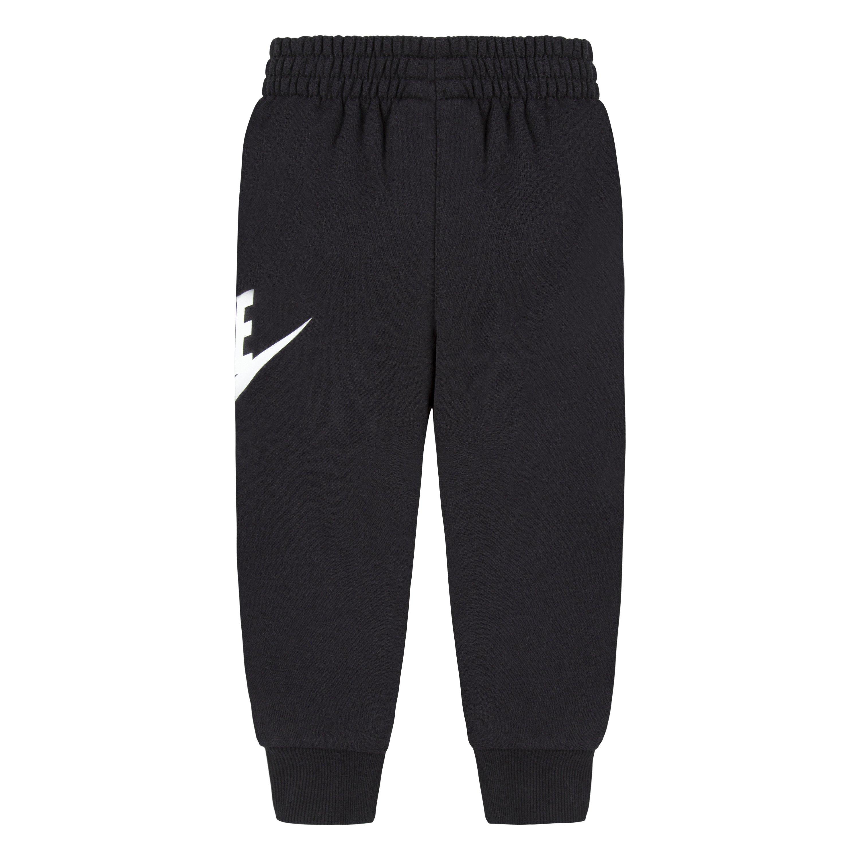 Nike Toddler Sportswear Club HBR Fleece Jogger Pants - Black - BLACK Thumbnail View 7