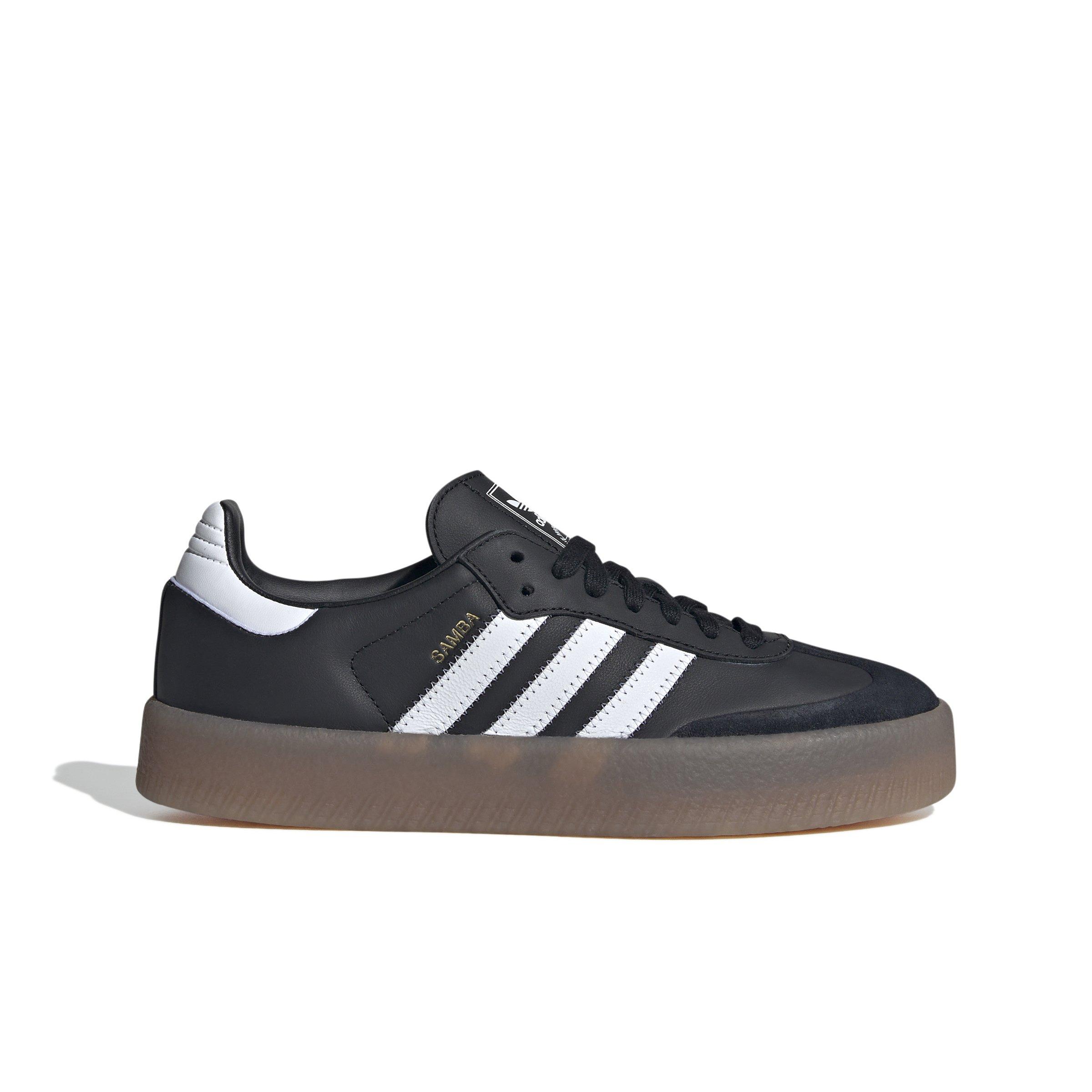 adidas Originals Sambae "Core Black/Ftwr White/Gold Metallic" Women's Shoe - BLACK/WHITE/GOLD