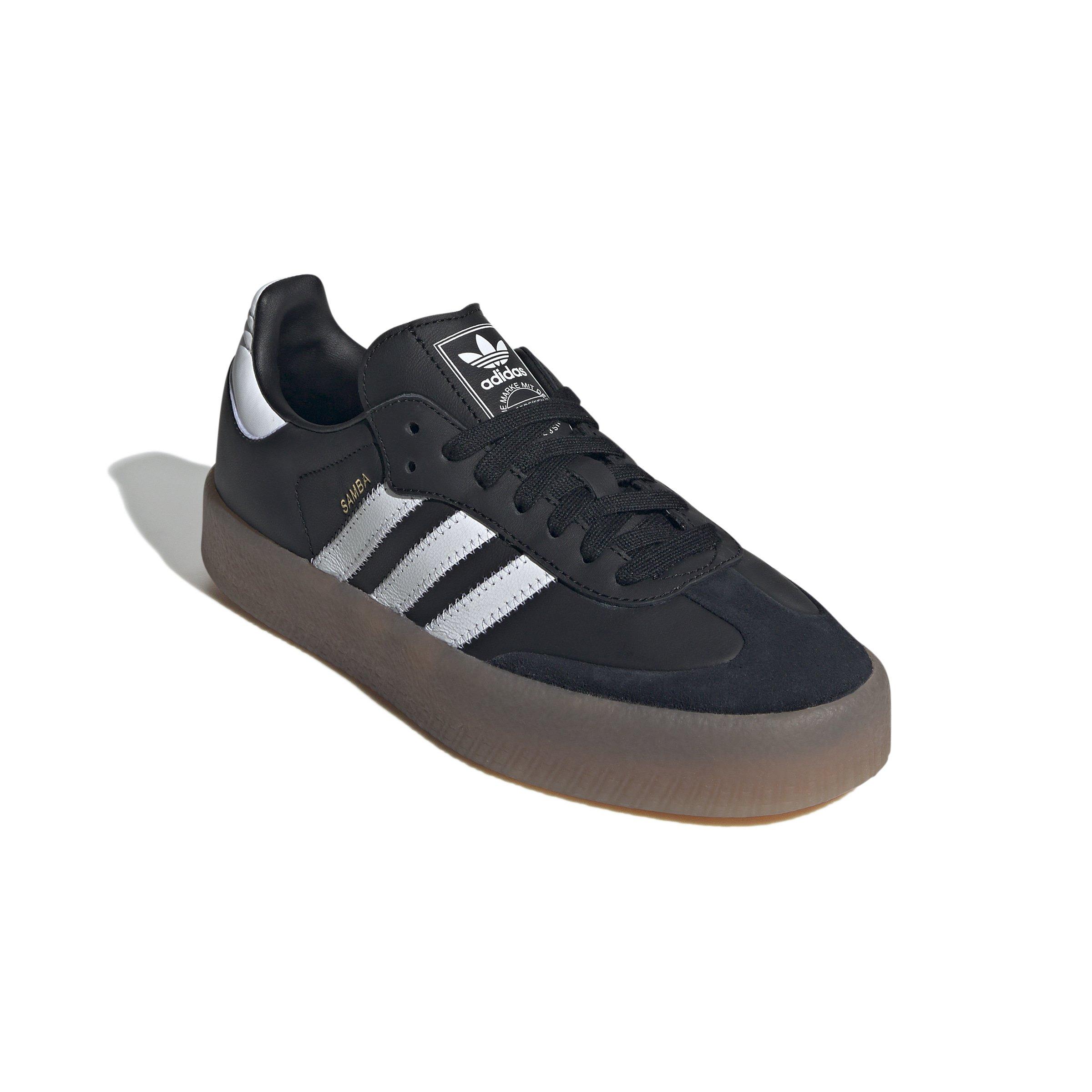 adidas Originals Sambae "Core Black/Ftwr White/Gold Metallic" Women's Shoe - BLACK/WHITE/GOLD Thumbnail View 3