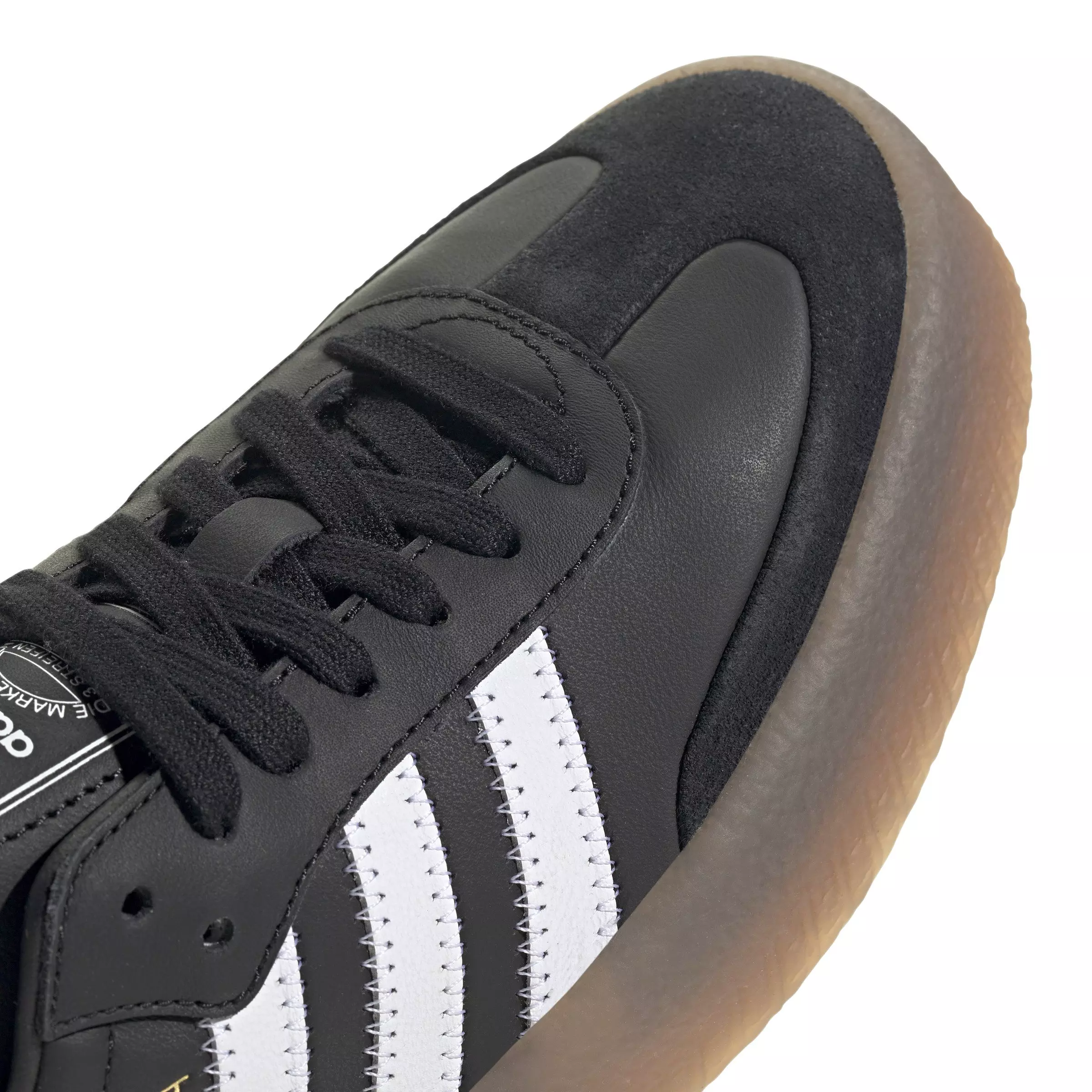 adidas Originals Sambae "Core Black/Ftwr White/Gold Metallic" Women's Shoe - BLACK/WHITE/GOLD