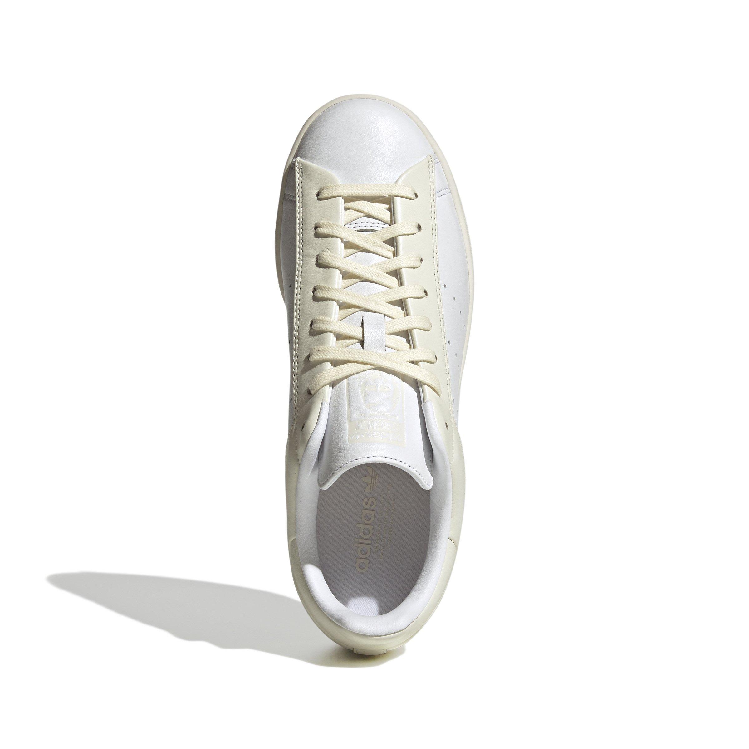 adidas Originals Stan Smith "Ftwr White/Off White/Cream White" Women's Shoe - WHITE/OFF WHITE/CREAM Thumbnail View 5
