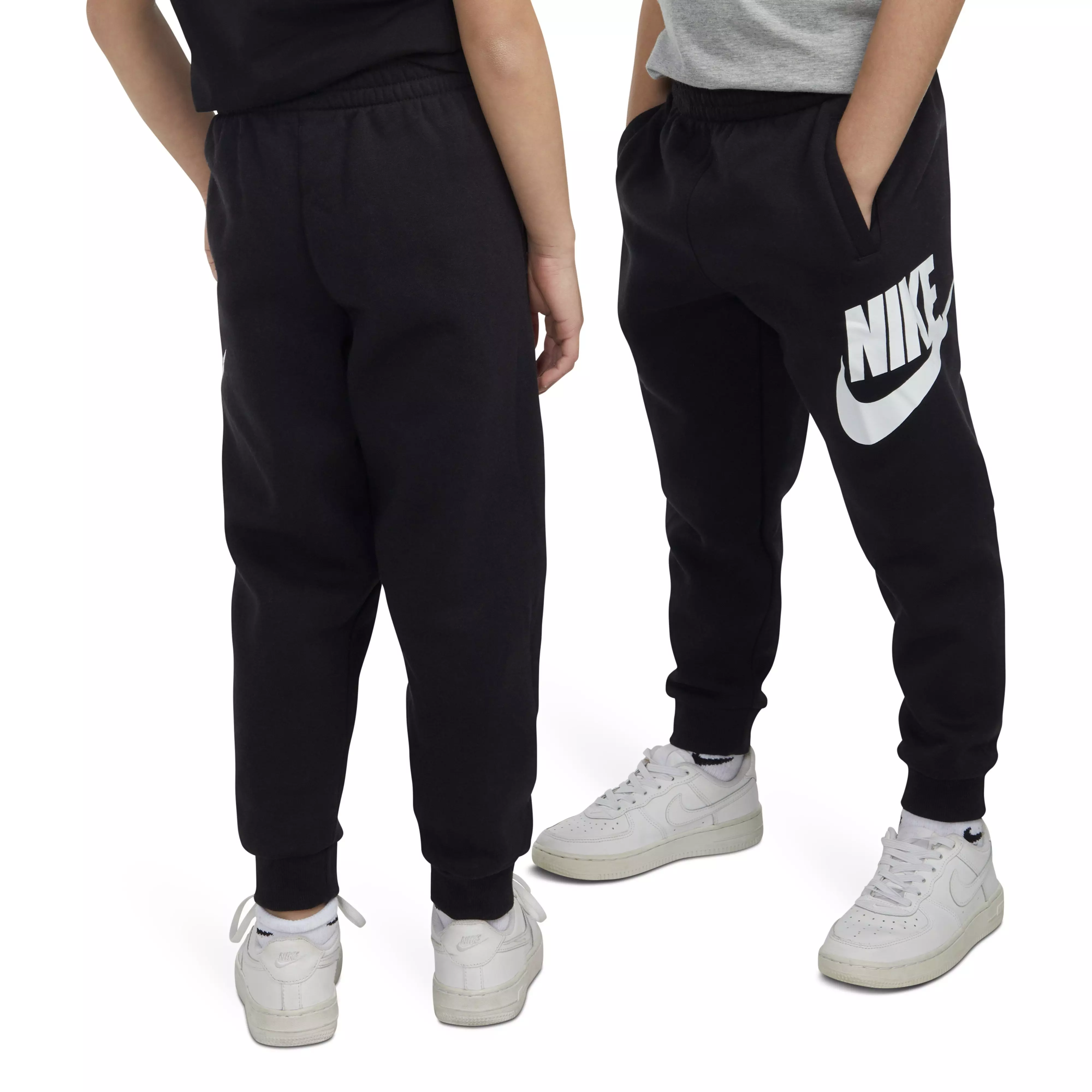 Nike Little Kids' Sportswear Club HBR Fleece Jogger Pants - Black - BLACK