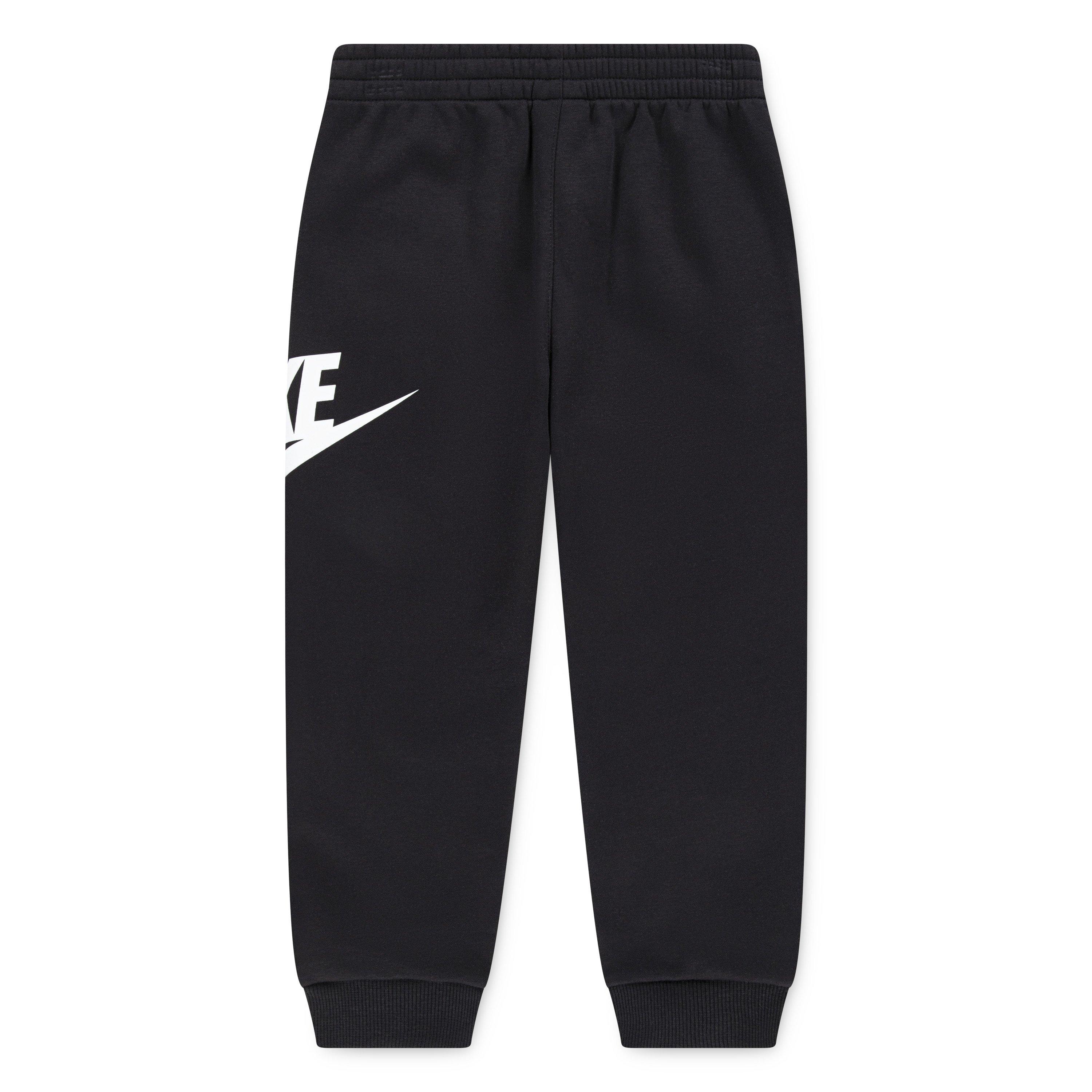 Nike Little Kids' Sportswear Club HBR Fleece Jogger Pants - Black - BLACK Thumbnail View 5