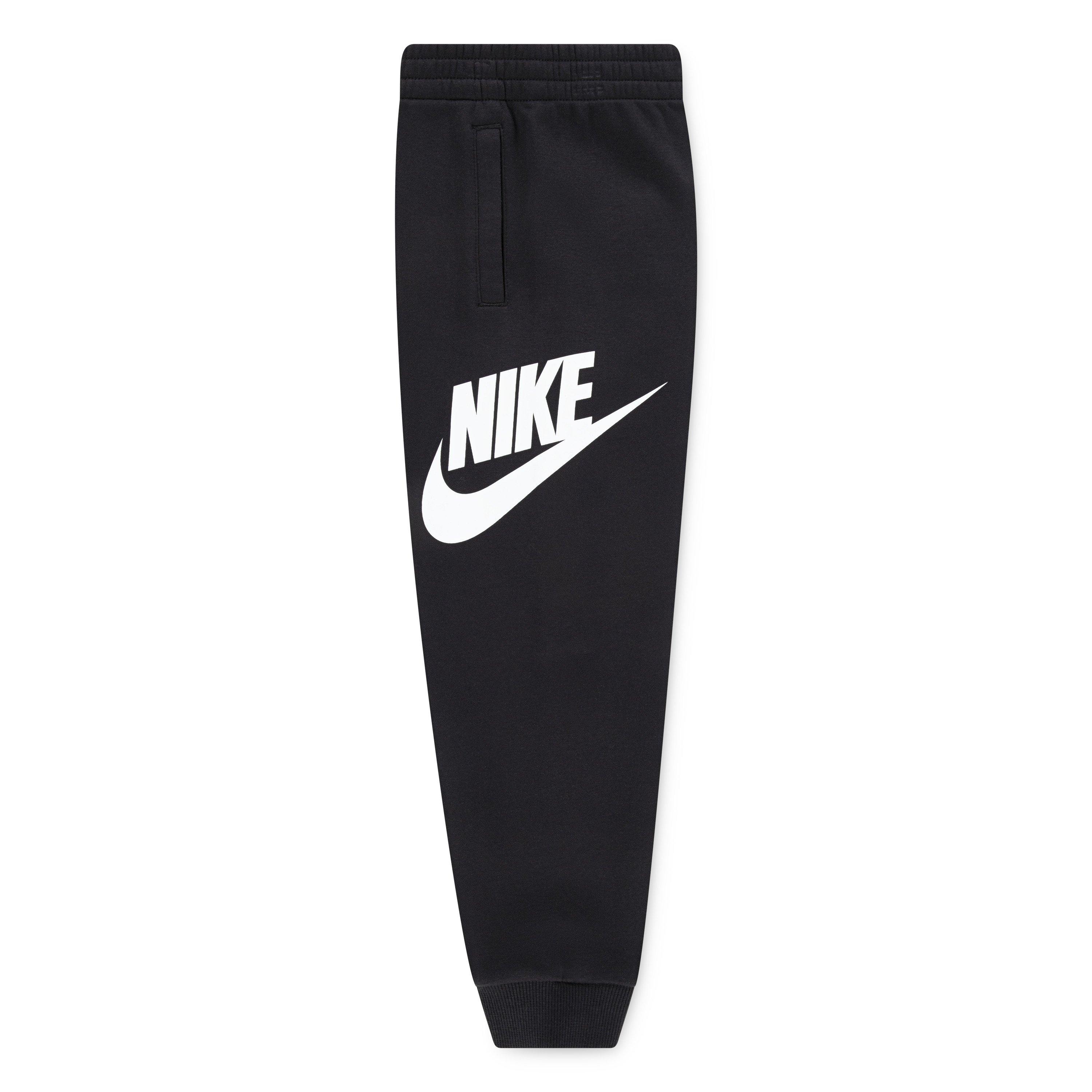Nike Little Kids' Sportswear Club HBR Fleece Jogger Pants - Black - BLACK Thumbnail View 6