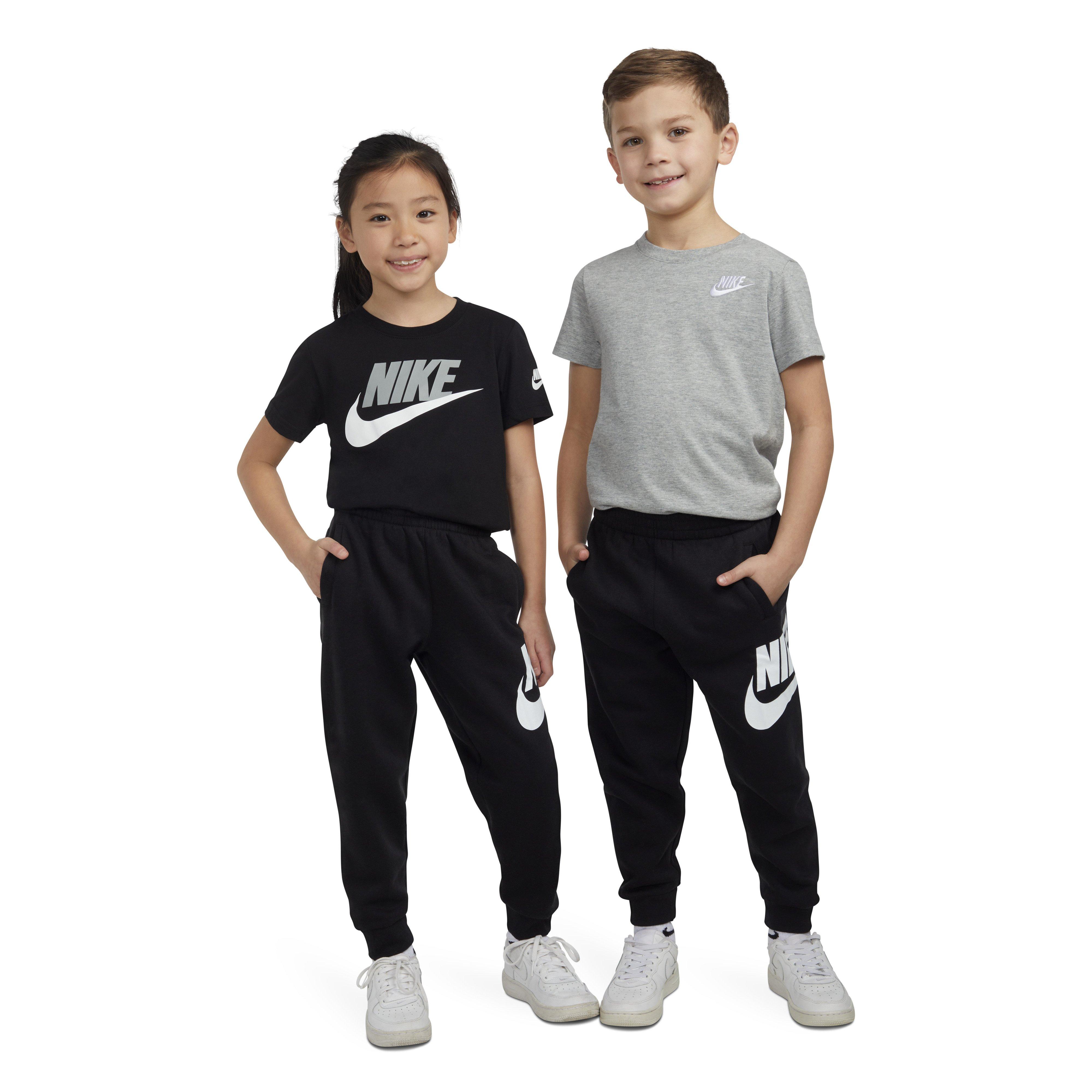 Nike Little Kids' Sportswear Club HBR Fleece Jogger Pants - Black - BLACK Thumbnail View 7