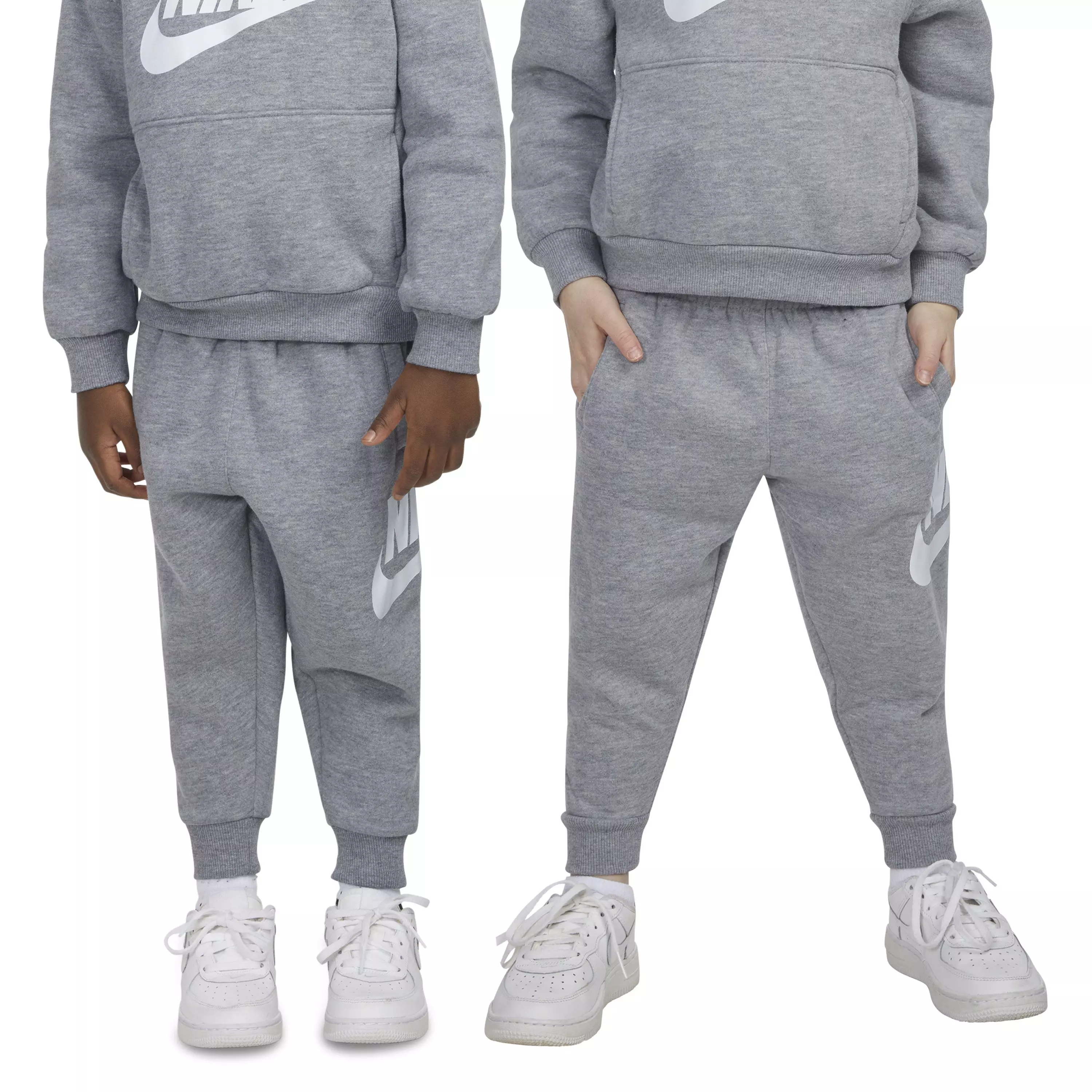 Nike Toddler Sportswear Club HBR Fleece Jogger Pants - Dk Grey - DK GREY