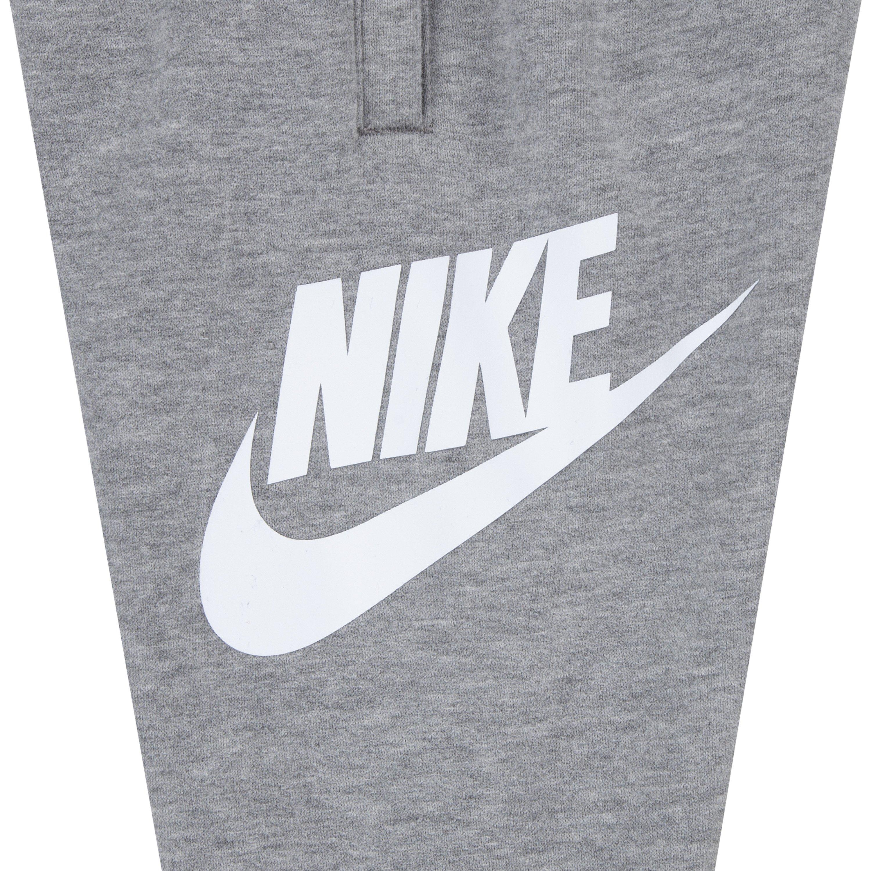 Nike Toddler Sportswear Club HBR Fleece Jogger Pants - Dk Grey - DK GREY Thumbnail View 5